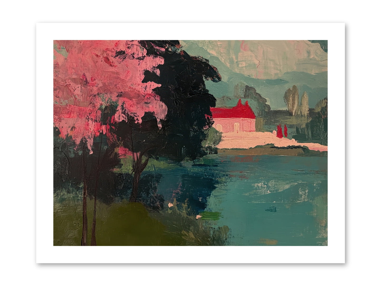 Heather Fields -- Loose Canvas Print 16x12