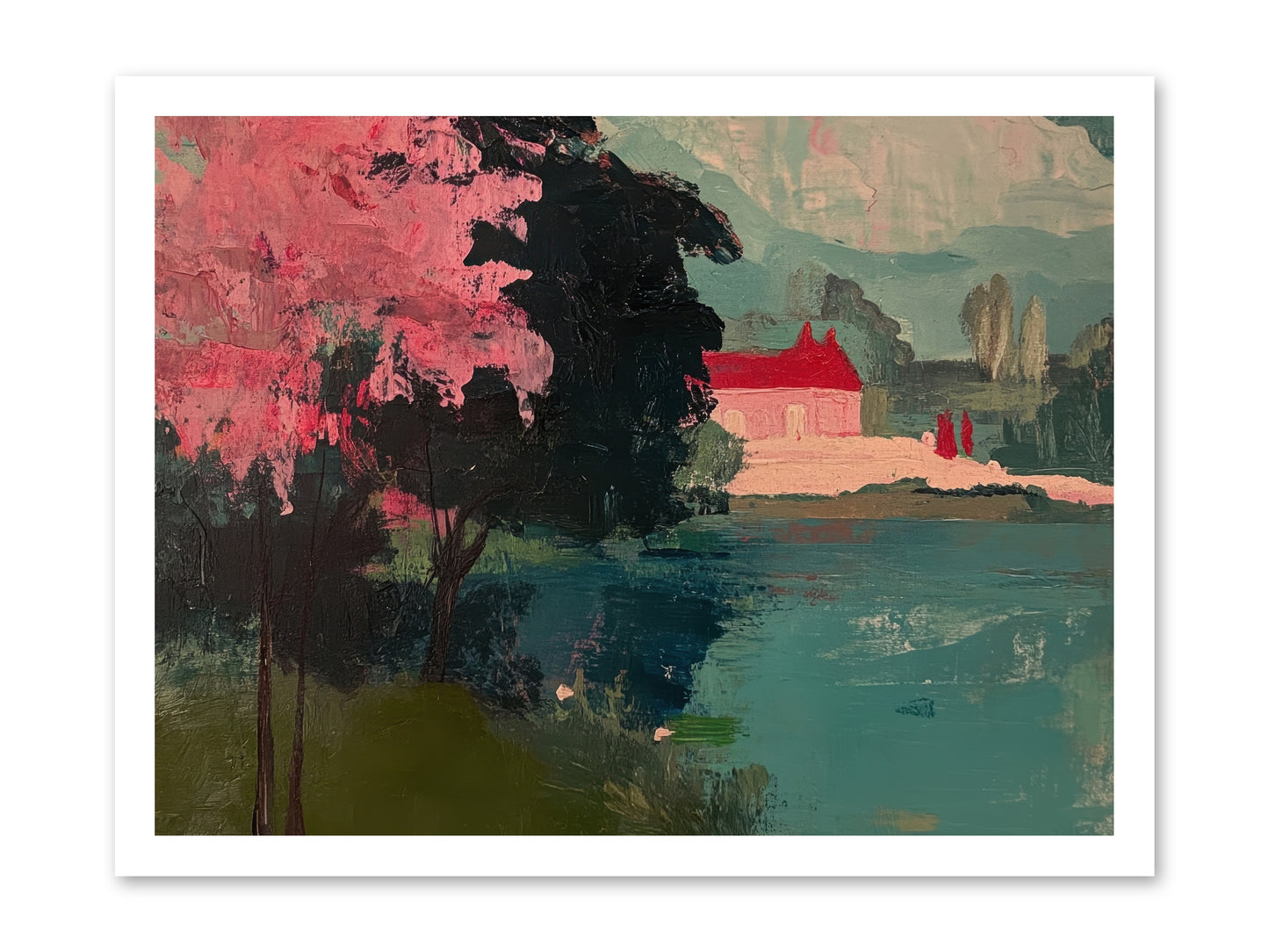 Heather Fields -- Loose Canvas Print 24x18