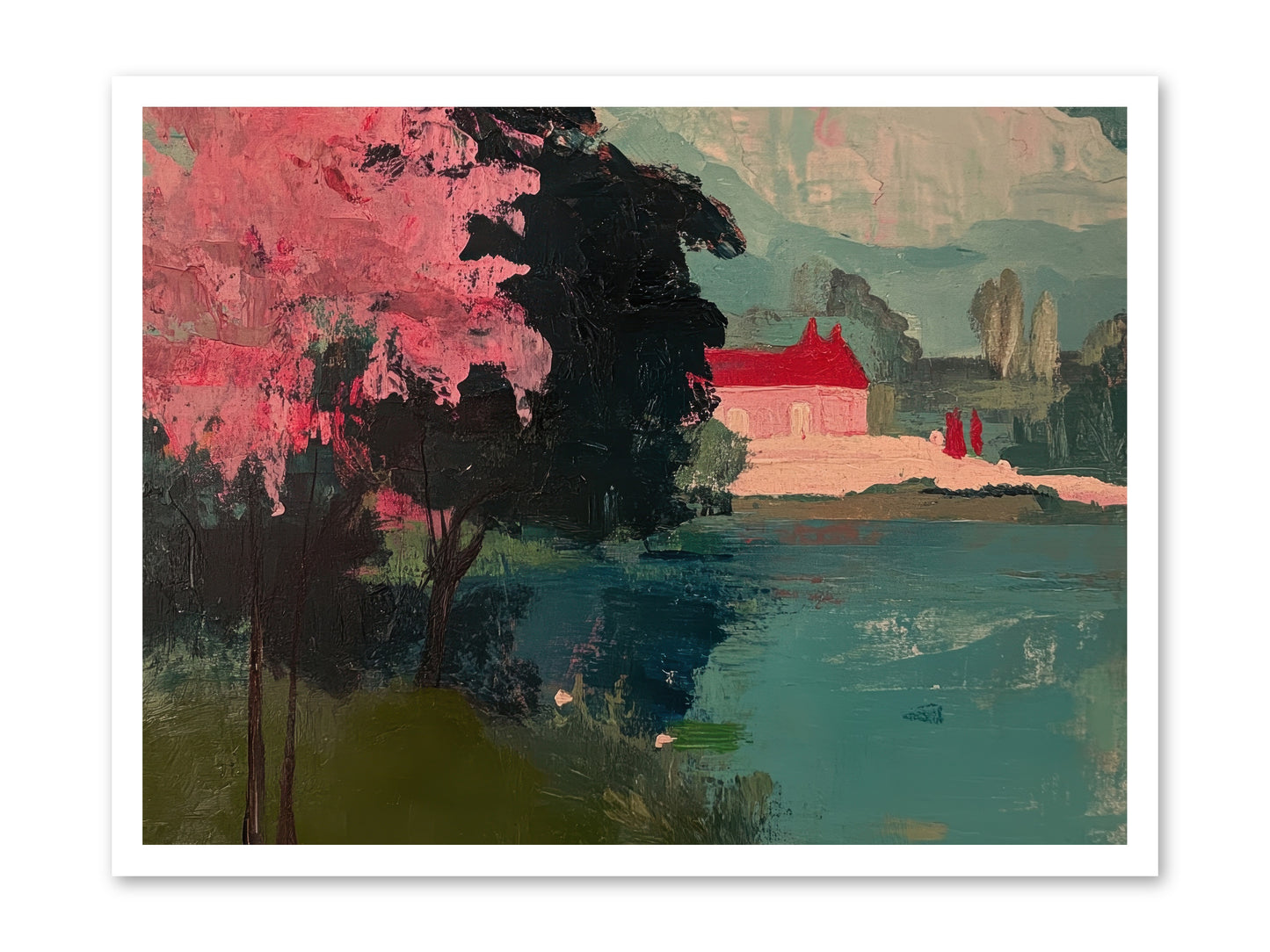 Heather Fields -- Loose Canvas Print 32x24