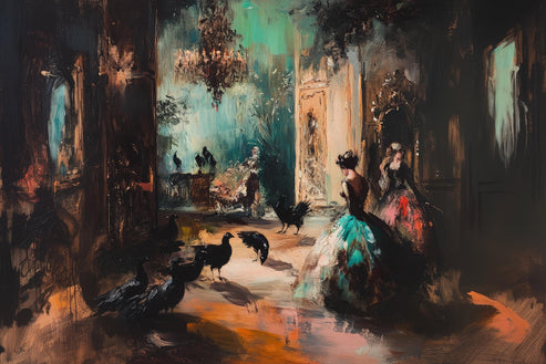 Heaven's Wild Court – Porter Art Guild