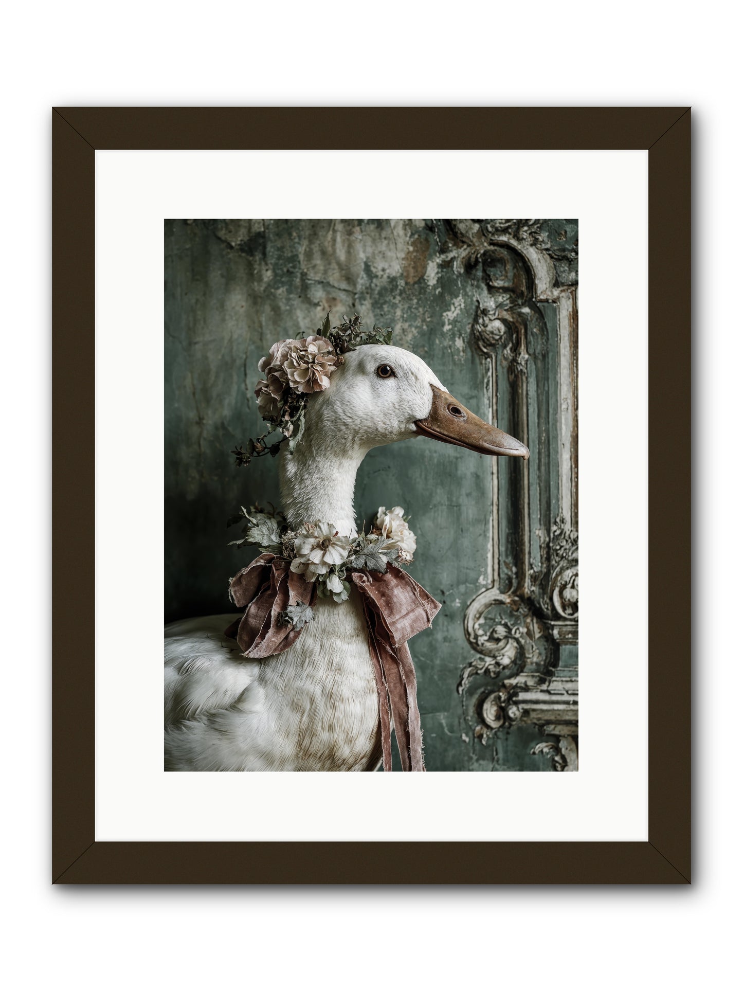 Hedda -- Framed Print - Black 12x16