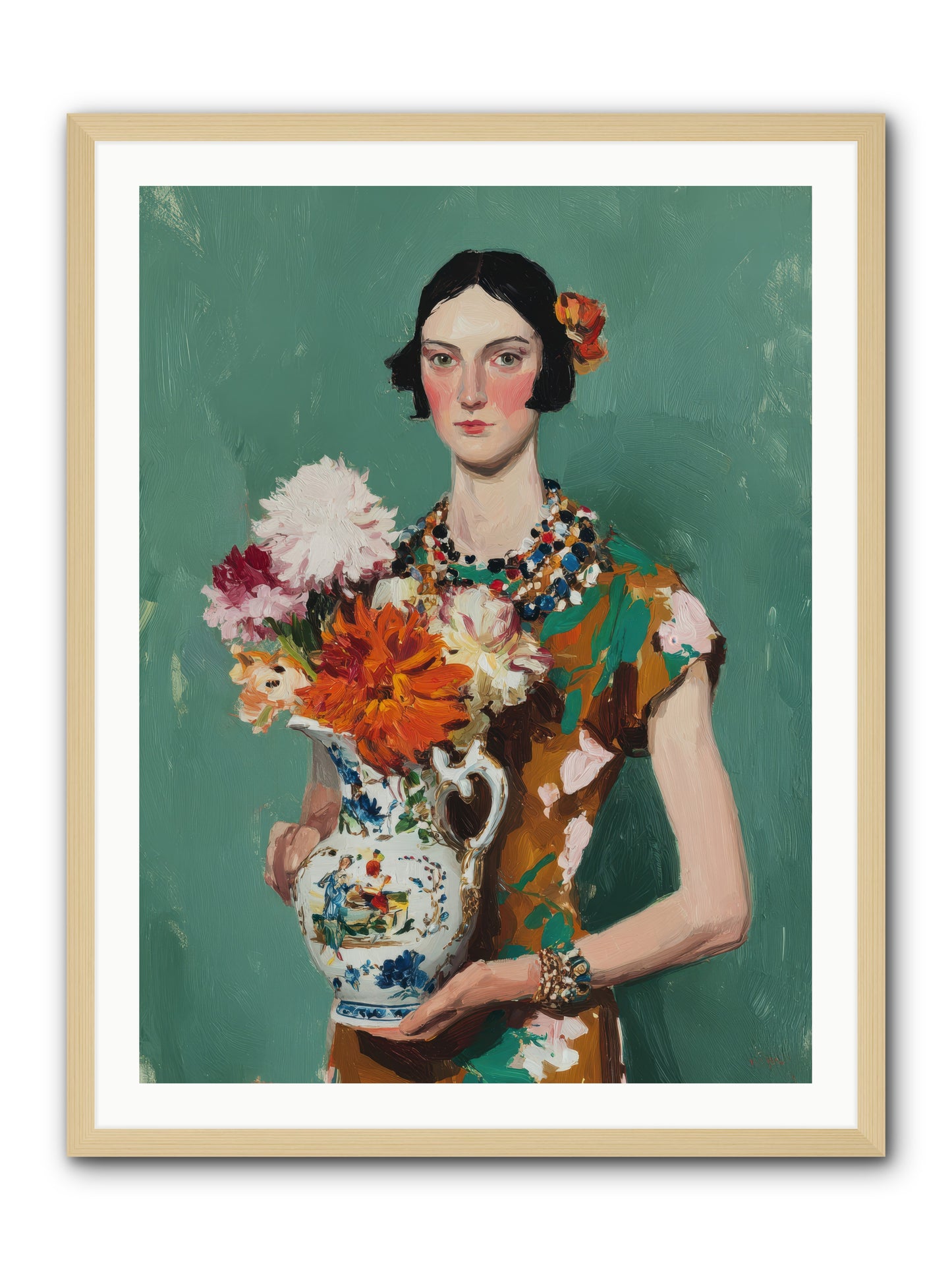Heirloom Bloom — Heirloom-Bloom-30x40-Framed-Print-Natural.jpg