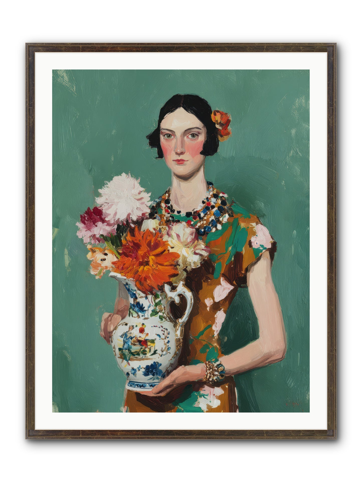 Heirloom Bloom — Heirloom-Bloom-30x40-Framed-Print-Slimwoods-Black-Gold.jpg