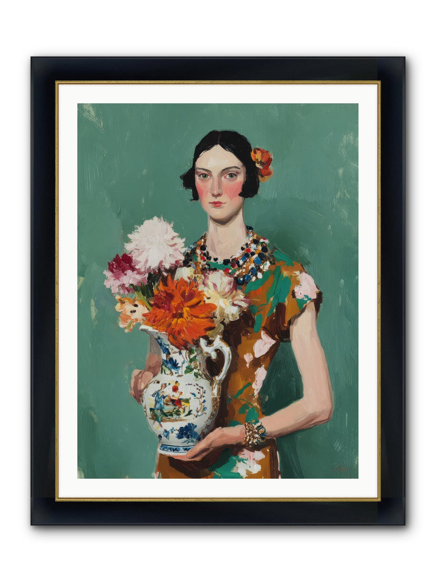 Heirloom Bloom — Heirloom-Bloom-30x40-Framed-Print-Wide-Black-w-Gold.jpg