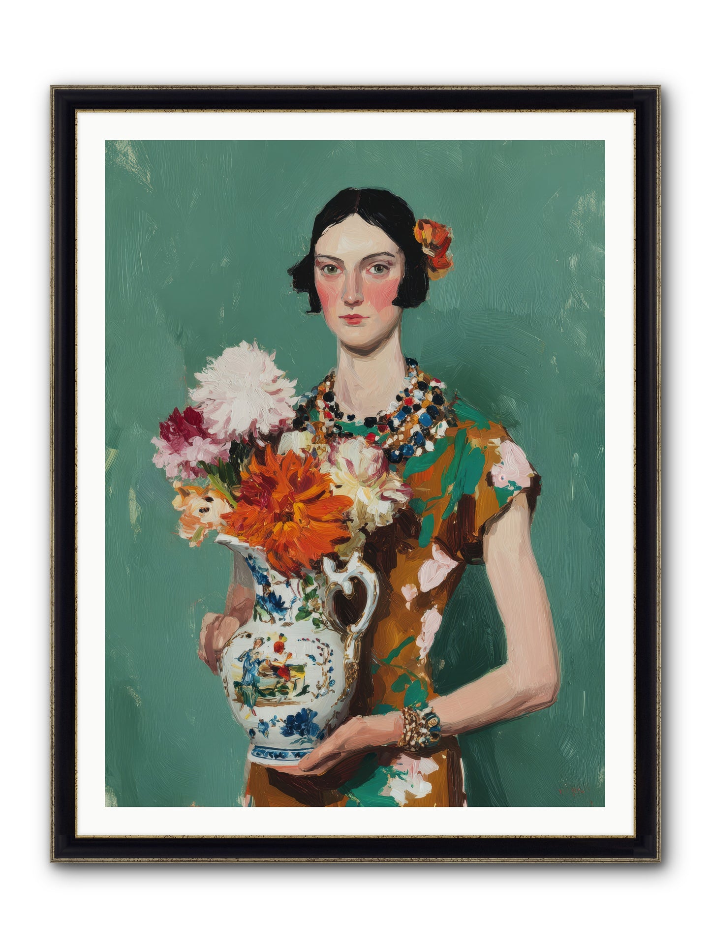 Heirloom Bloom — Heirloom-Bloom-36x48-Framed-Print-Black-Gold.jpg