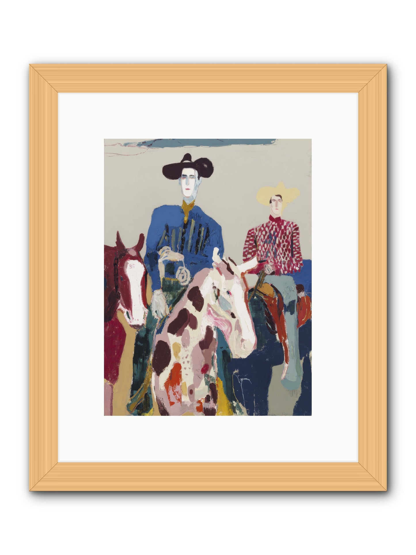 Held by the Golden Hour -- Framed Print - Natural 9x12
