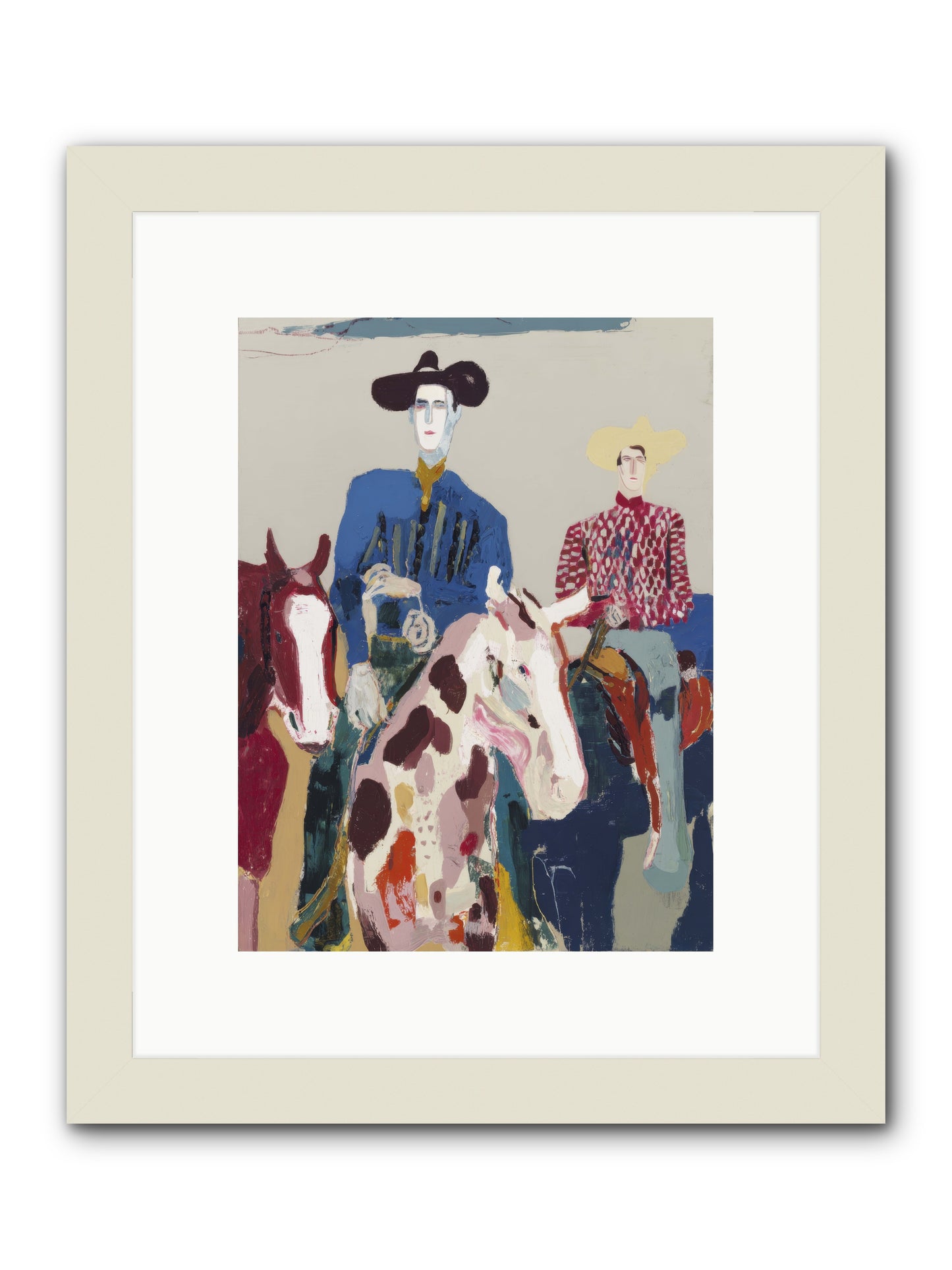 Held by the Golden Hour -- Framed Print - White 9x12