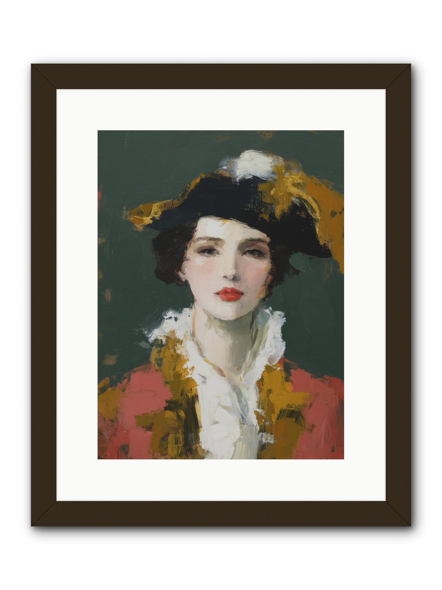 Her Legacy  -- Framed Print - Black 12x16