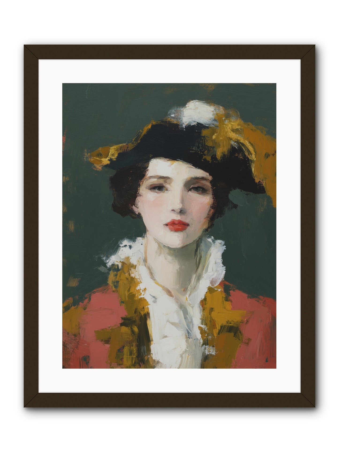 Her Legacy  -- Framed Print - Black 18x24