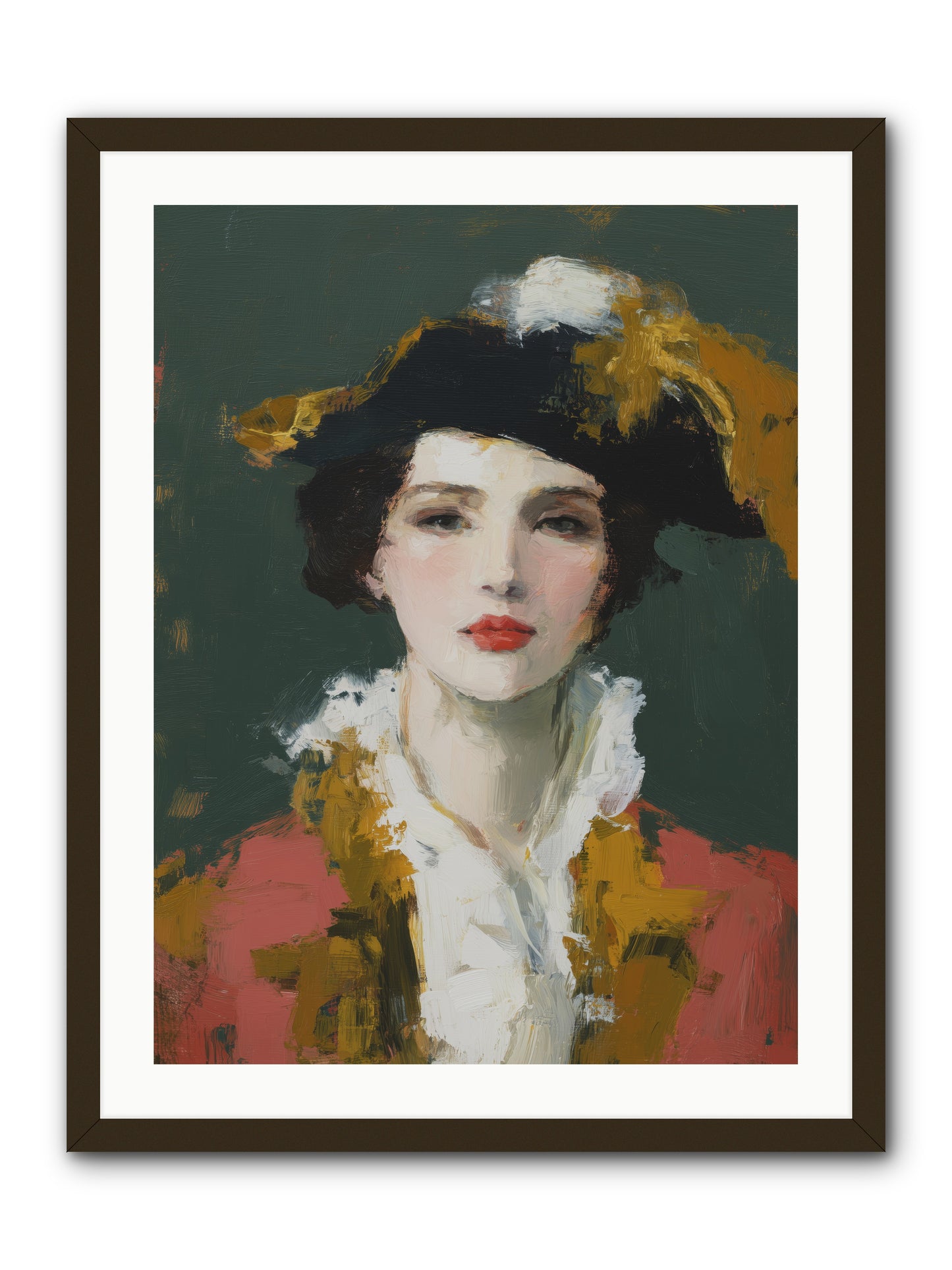 Her Legacy  -- Framed Print - Black 24x32