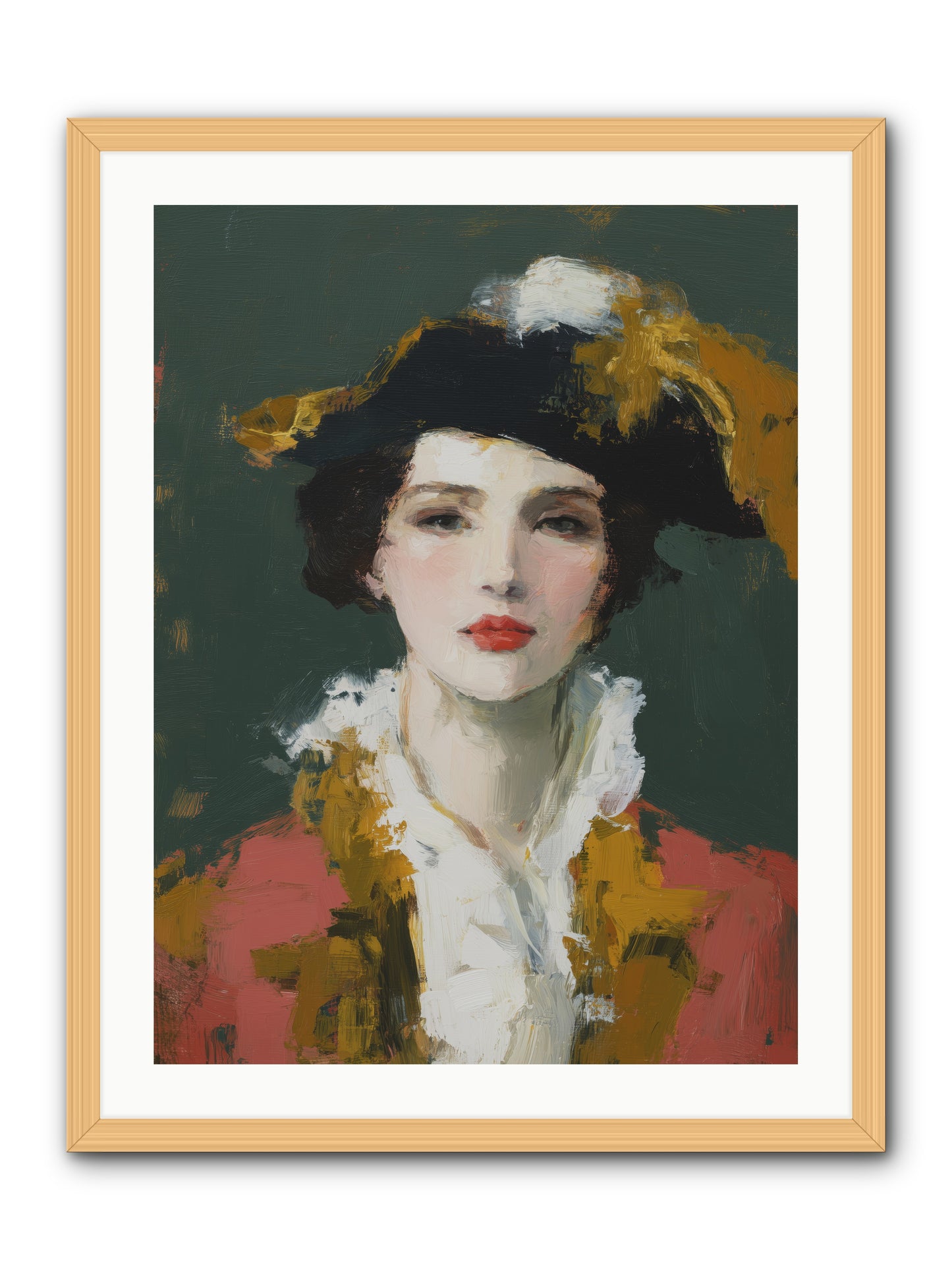 Her Legacy  -- Framed Print - Natural 24x32