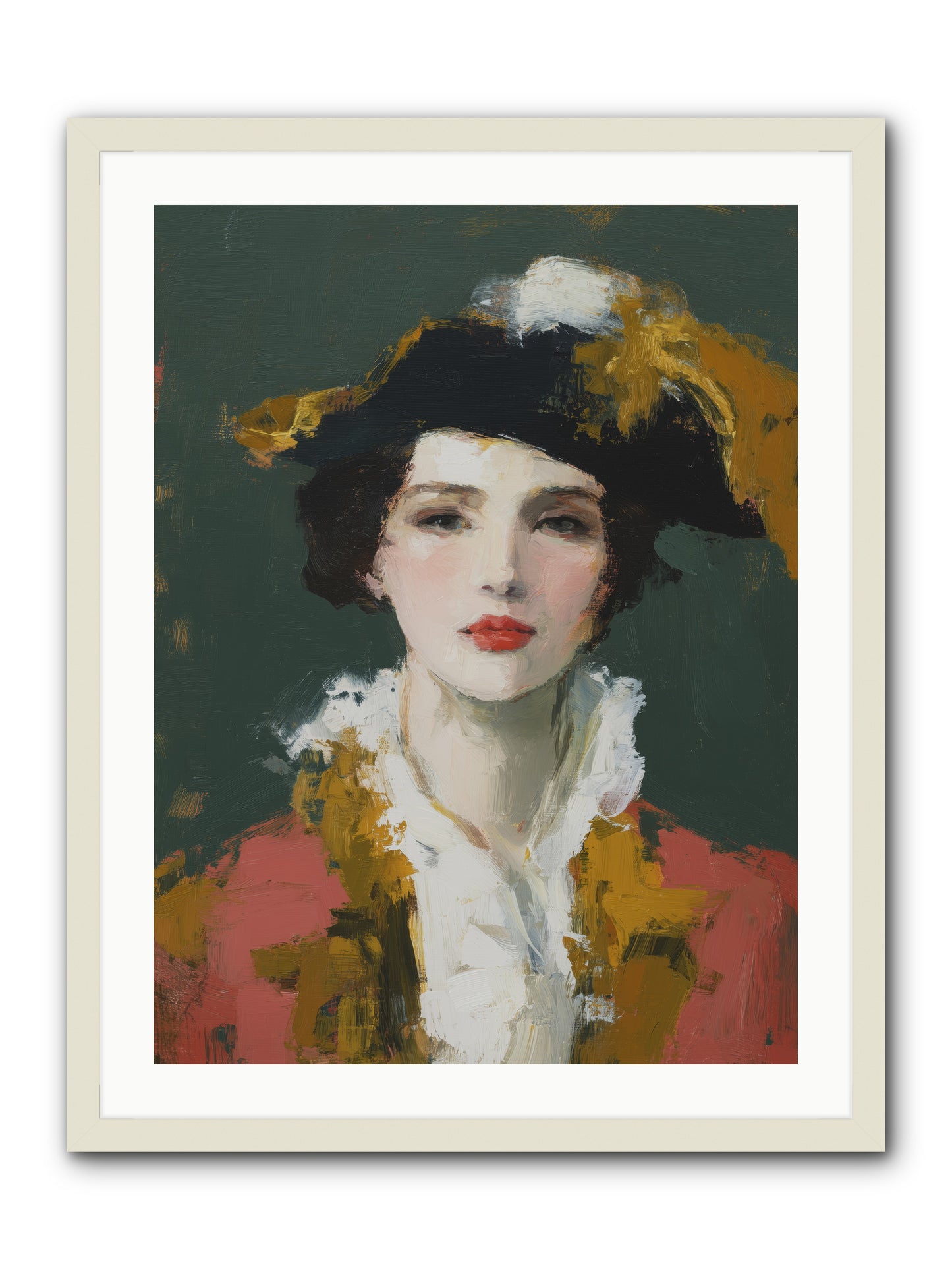 Her Legacy  -- Framed Print - White 24x32