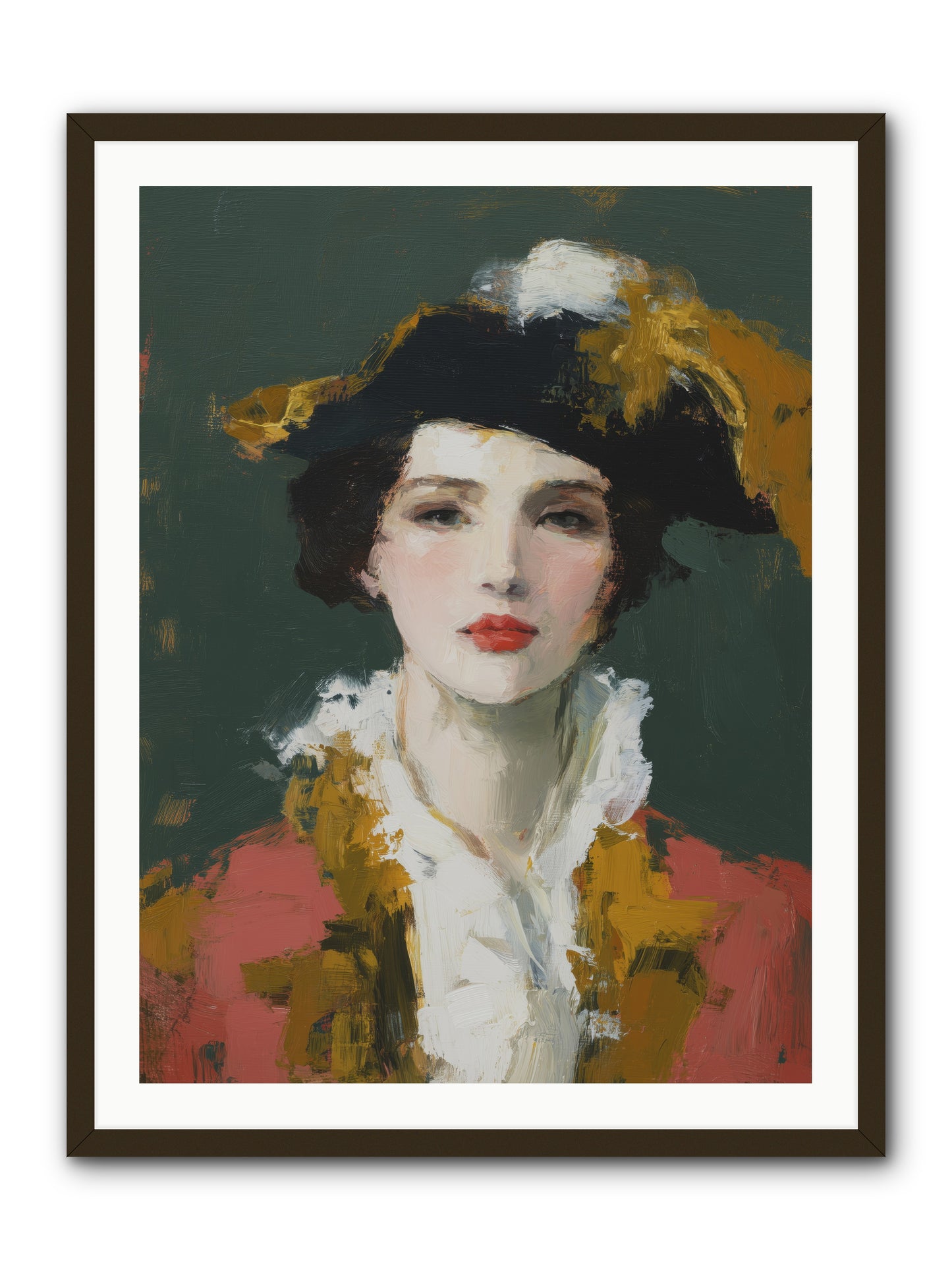 Her Legacy  -- Framed Print - Black 30x40