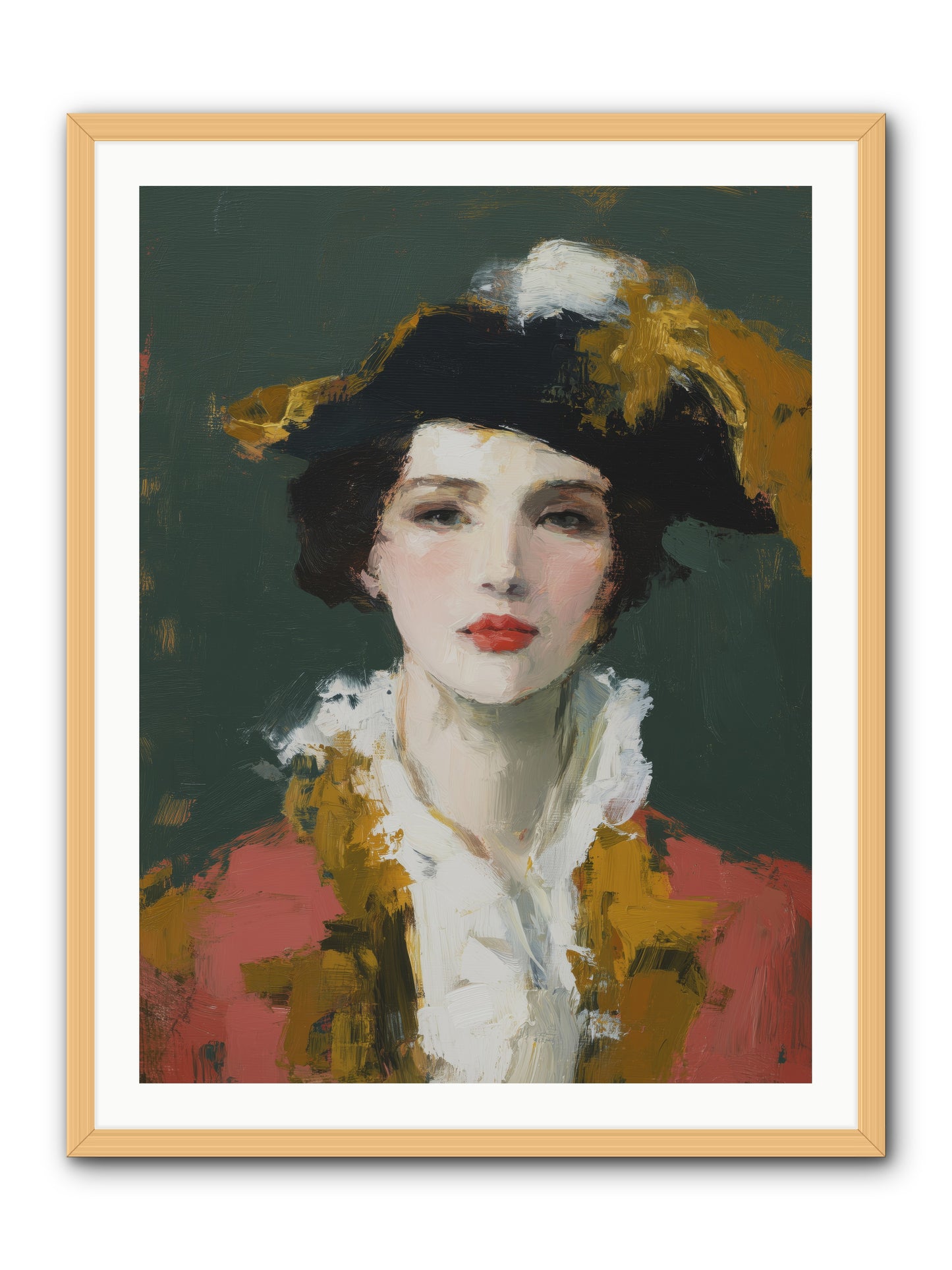 Her Legacy  -- Framed Print - Natural 30x40
