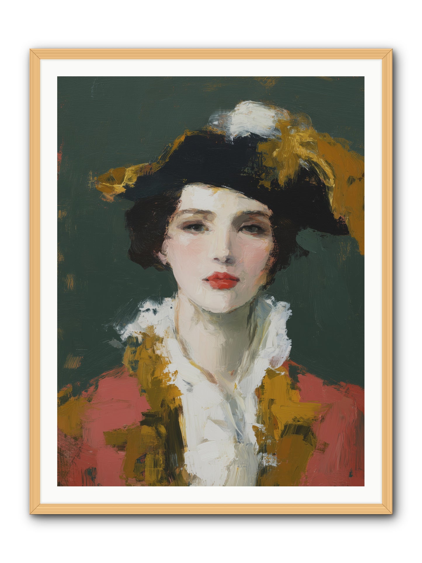 Her Legacy  -- Framed Print - Natural 36x48