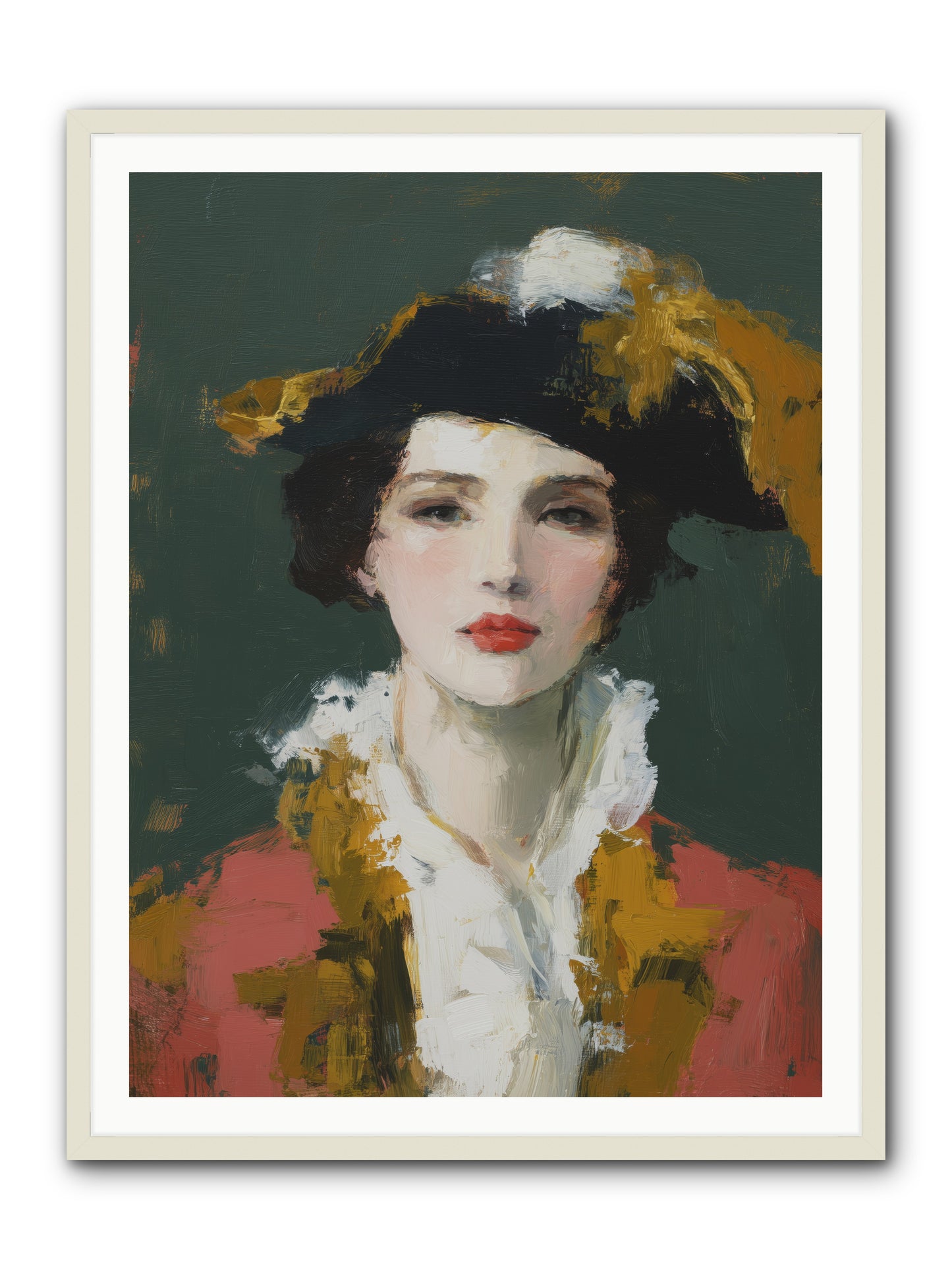 Her Legacy  -- Framed Print - White 36x48