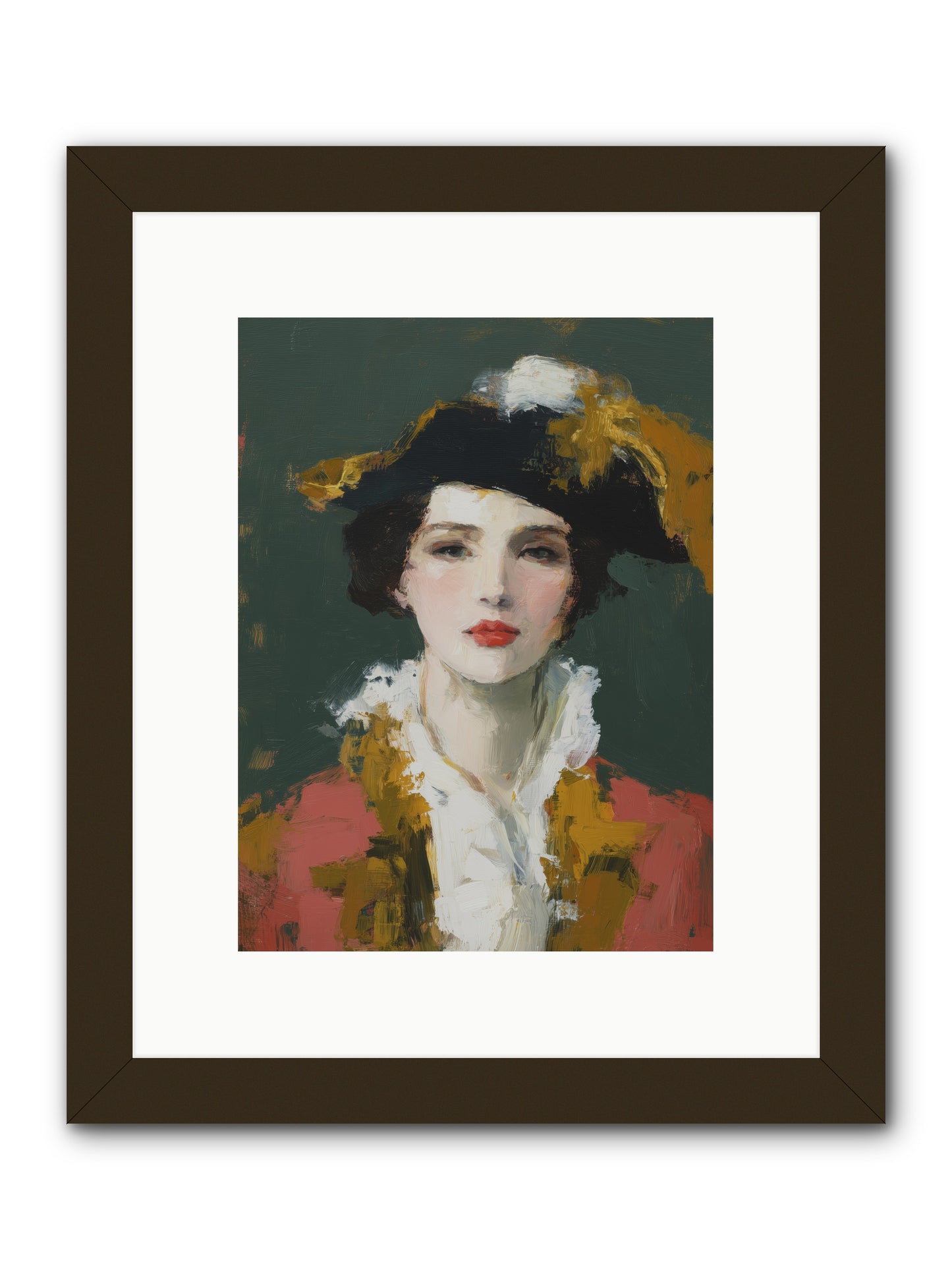 Her Legacy  -- Framed Print - Black 9x12