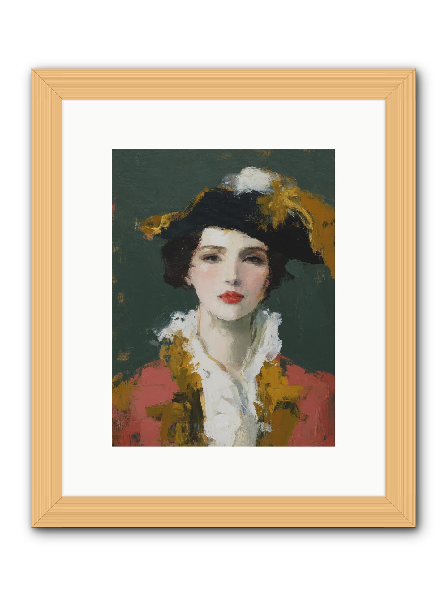 Her Legacy  -- Framed Print - Natural 9x12