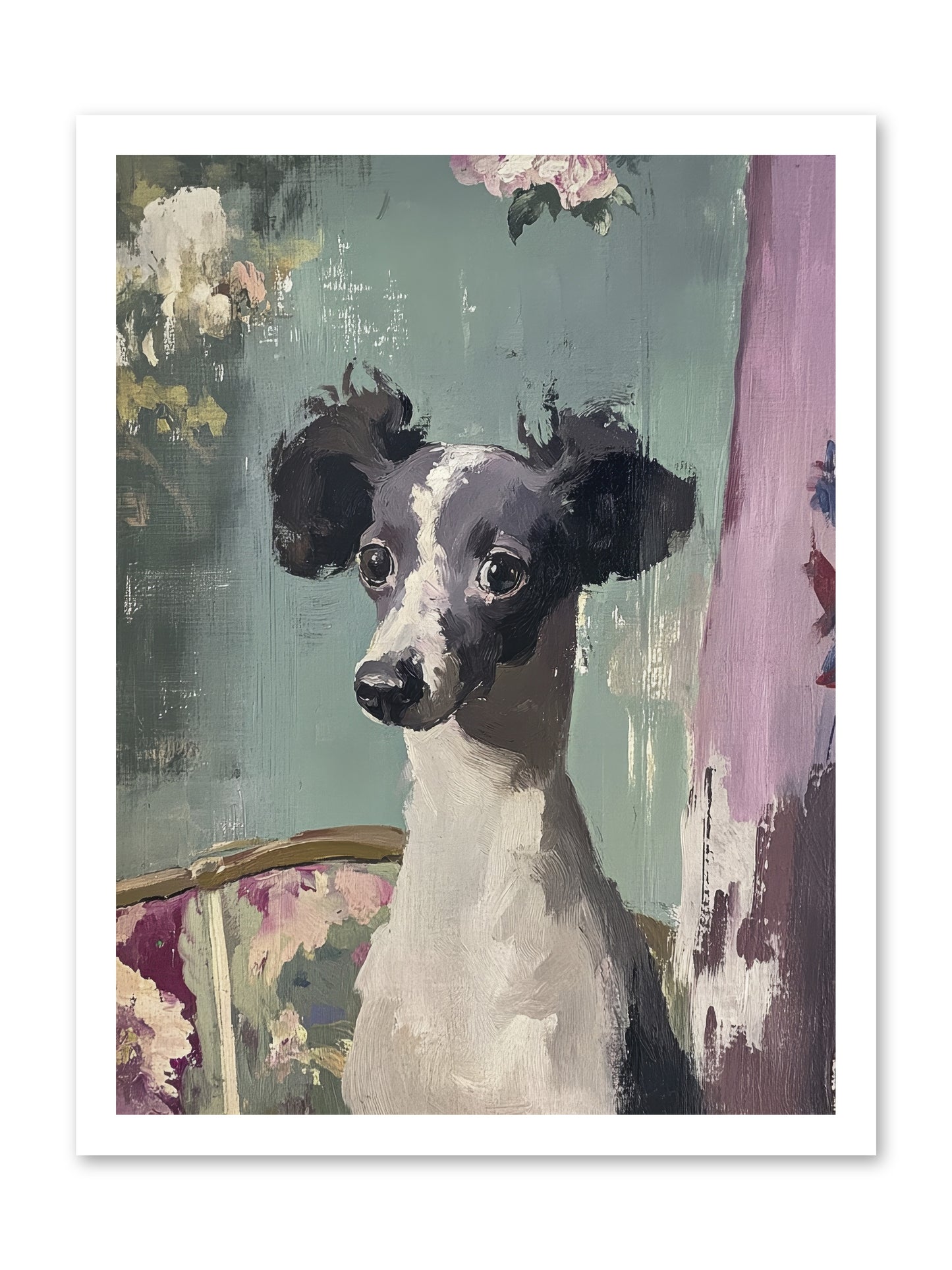 Her Magnificent Self -- Loose Canvas Print 18x24