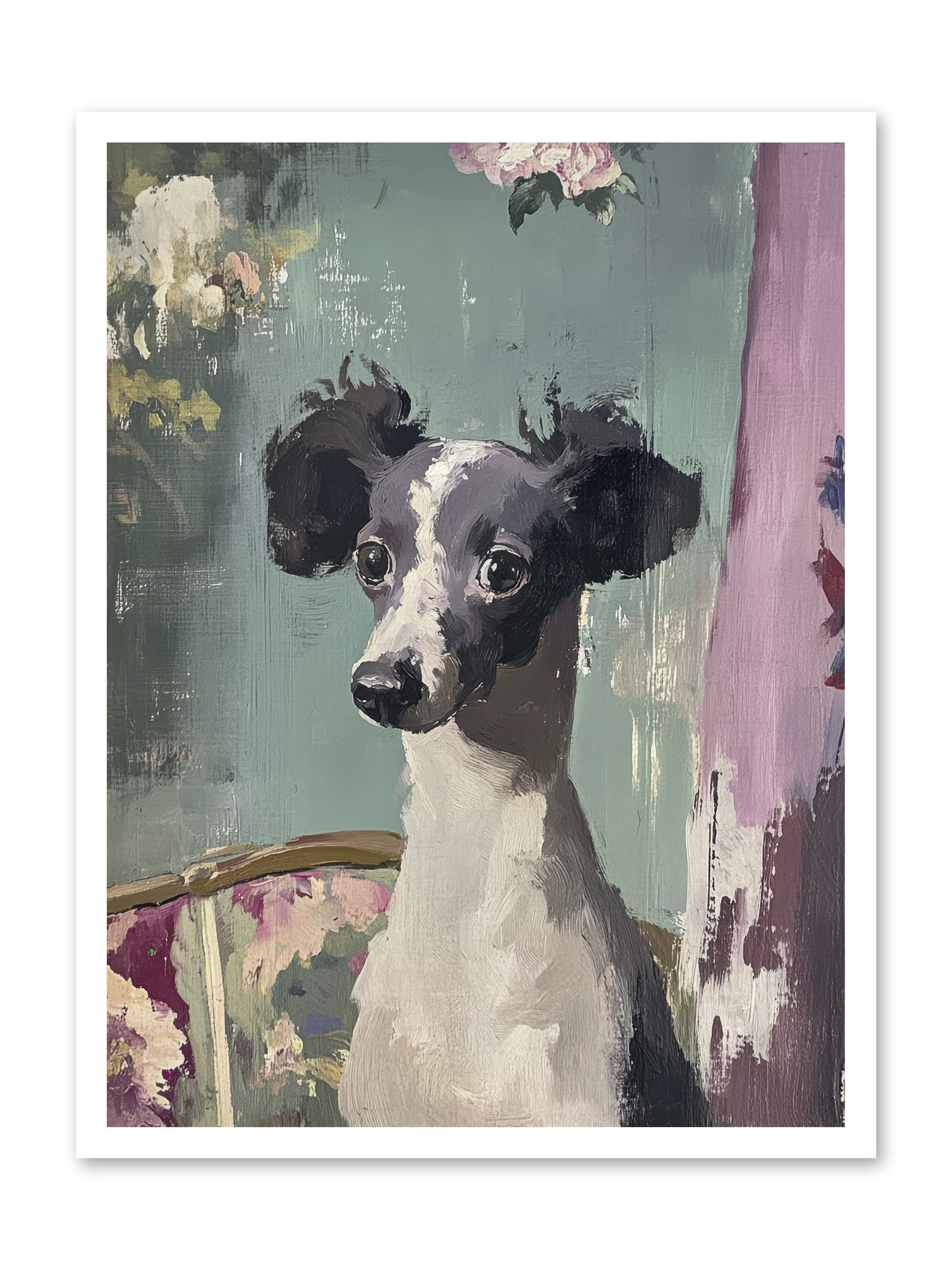 Her Magnificent Self -- Loose Canvas Print 24x32
