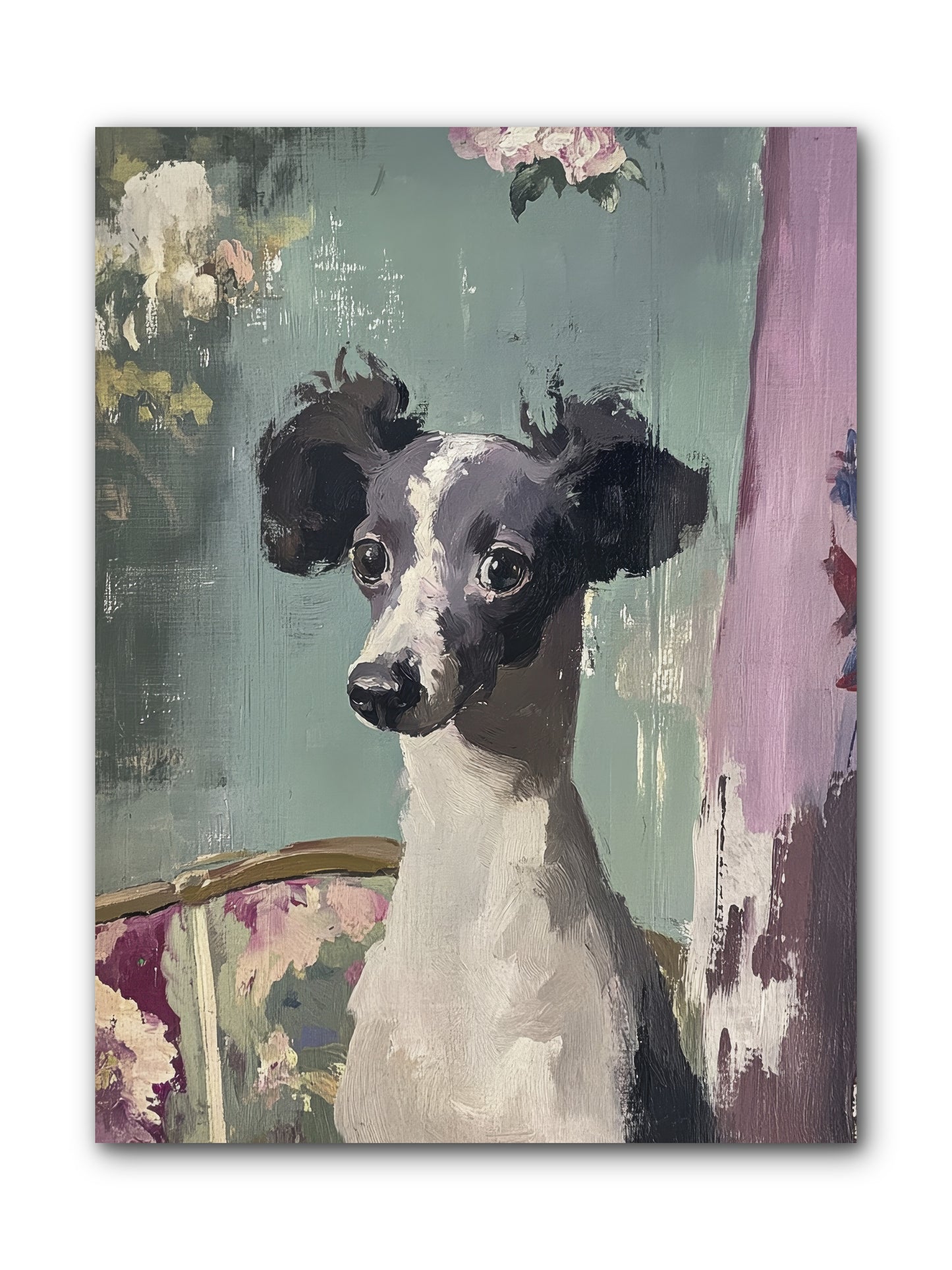 Her Magnificent Self -- Wrapped Canvas 9x12