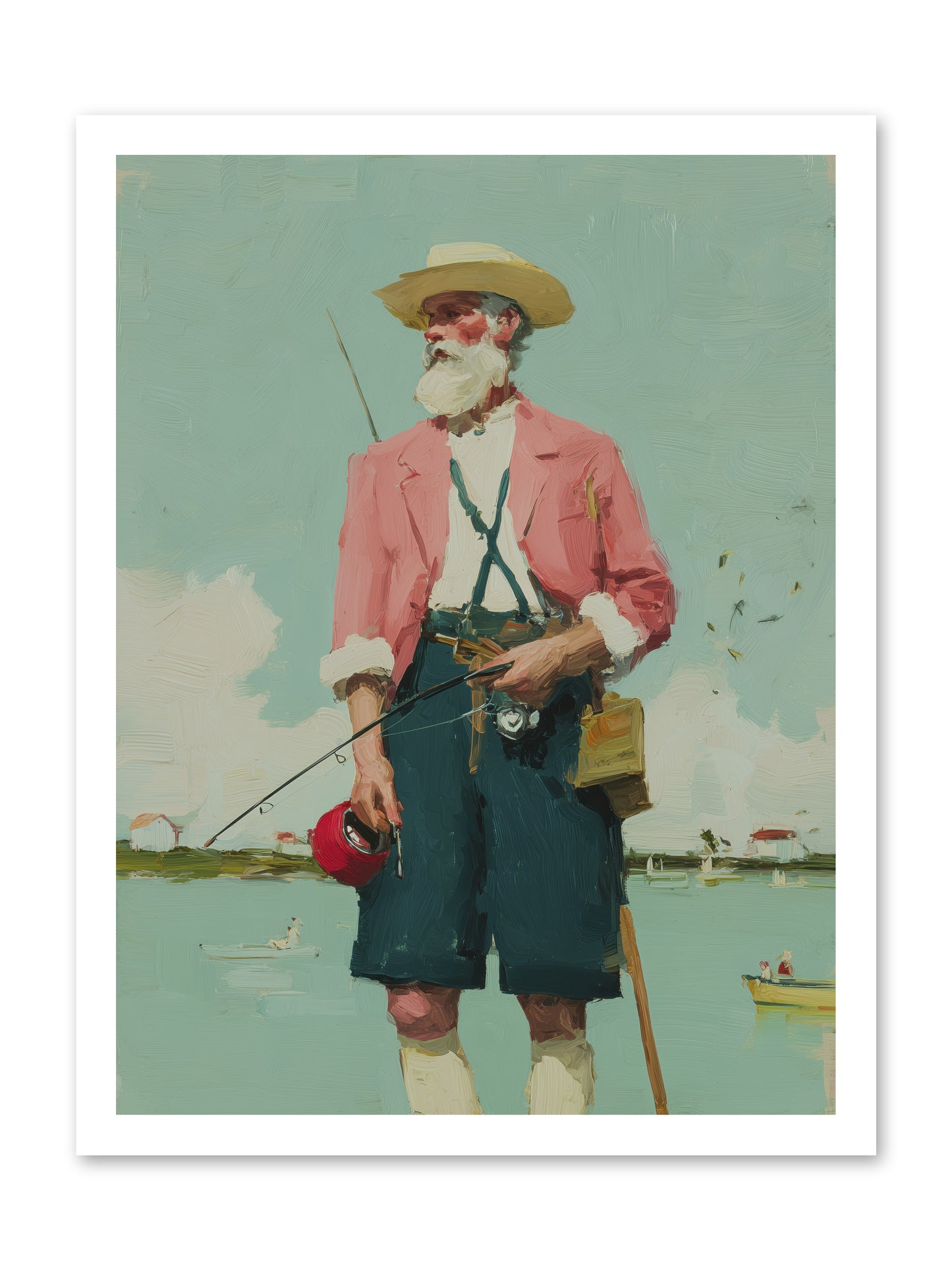 Hidden Catch -- Paper Print 18x24