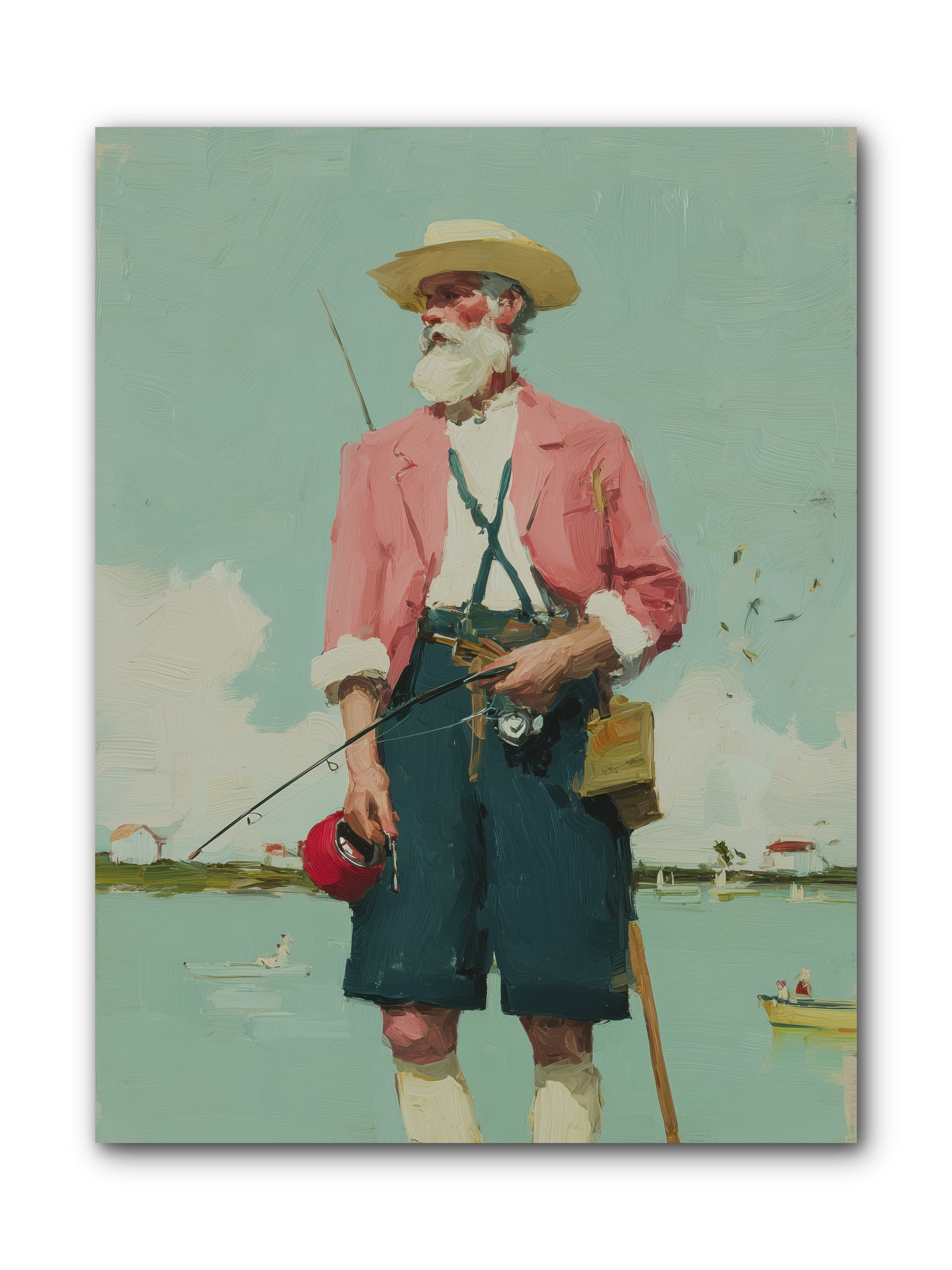 Hidden Catch -- Wrapped Canvas 9x12