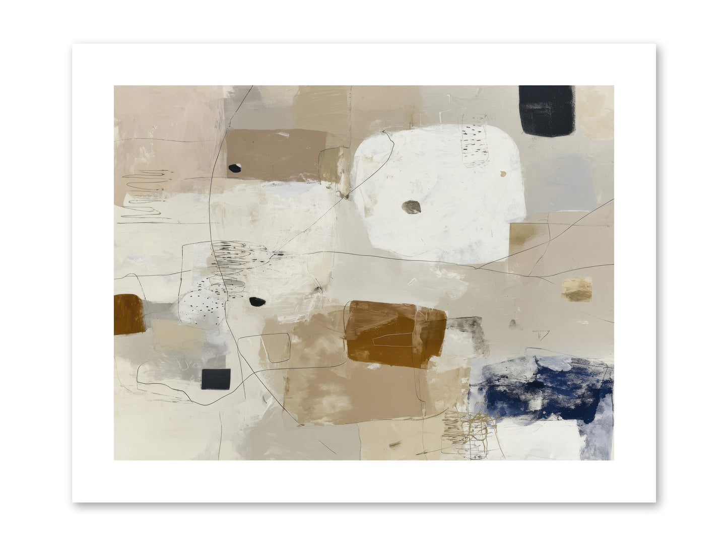 Hidden Current -- Paper Print 12x9