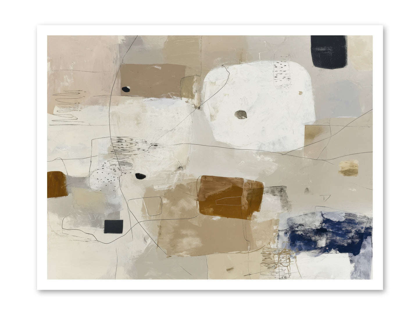 Hidden Current -- Loose Canvas Print 32x24