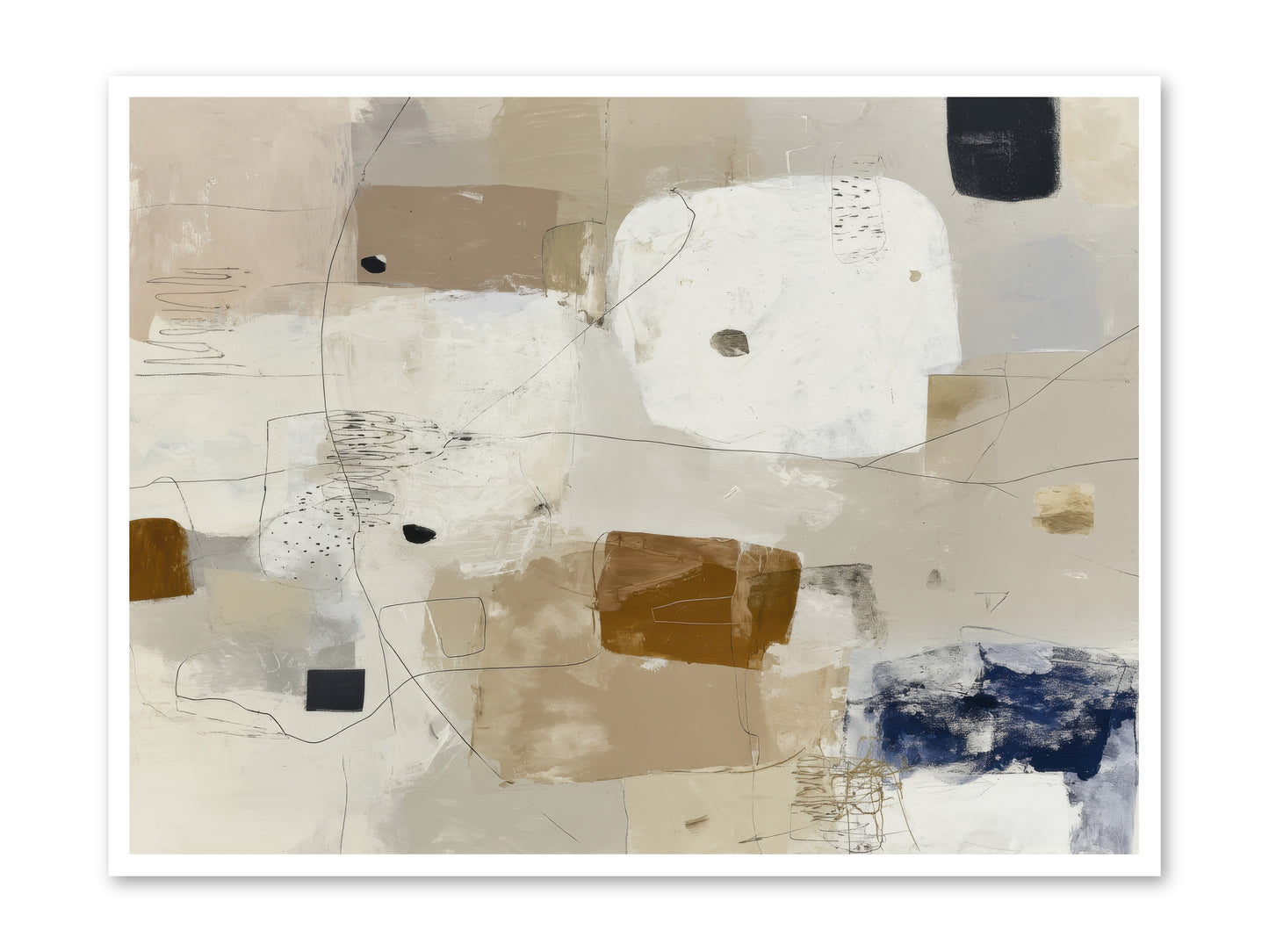Hidden Current -- Paper Print 48x36