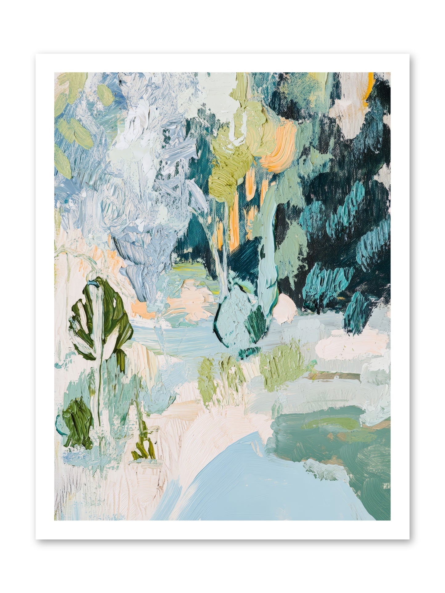 Hidden Forest Corridor -- Paper Print 18x24