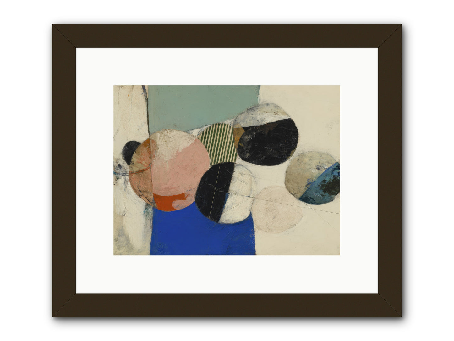 Hidden Path -- Framed Print - Black 12x9