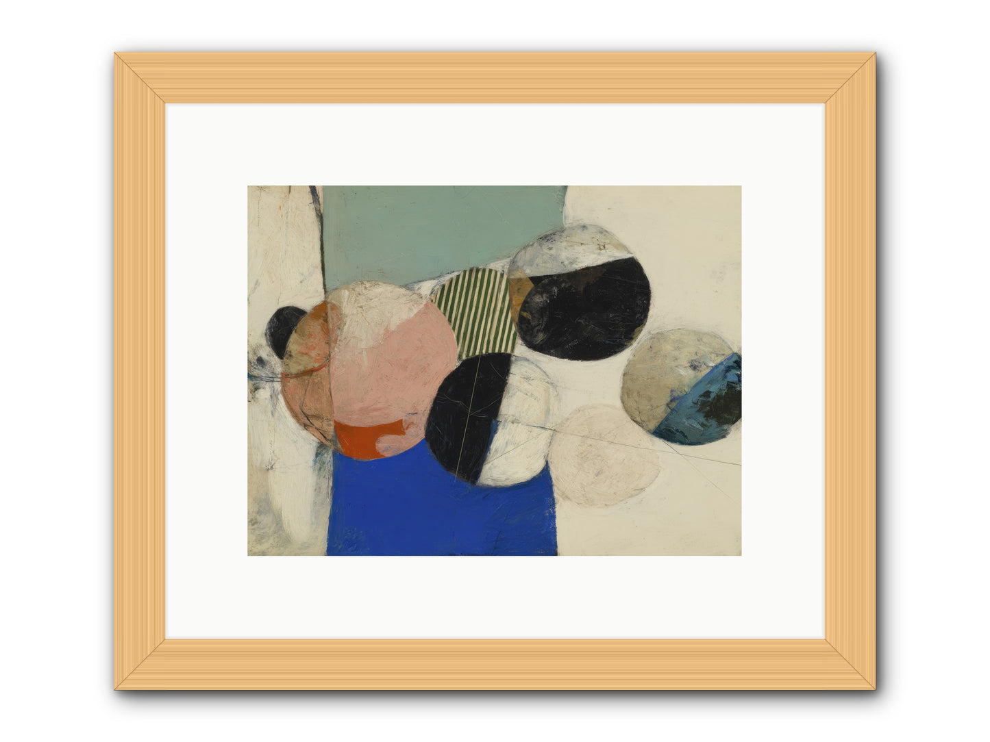 Hidden Path -- Framed Print - Natural 12x9