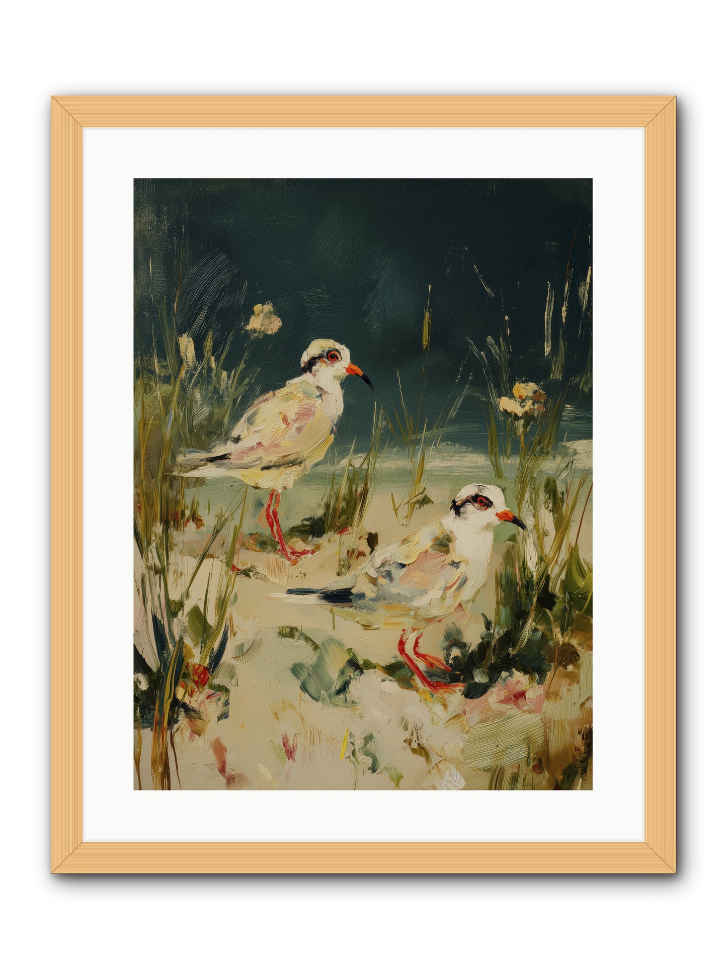 Hidden Treasure -- Framed Print - Natural 18x24