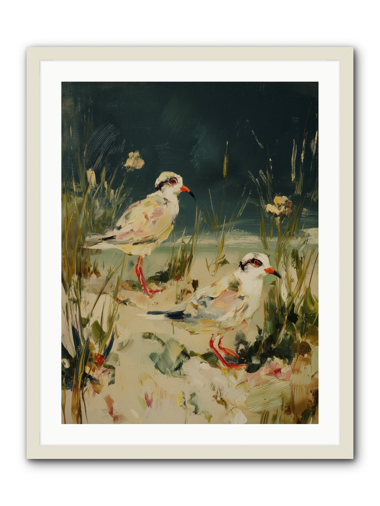 Hidden Treasure -- Framed Print - White 24x32