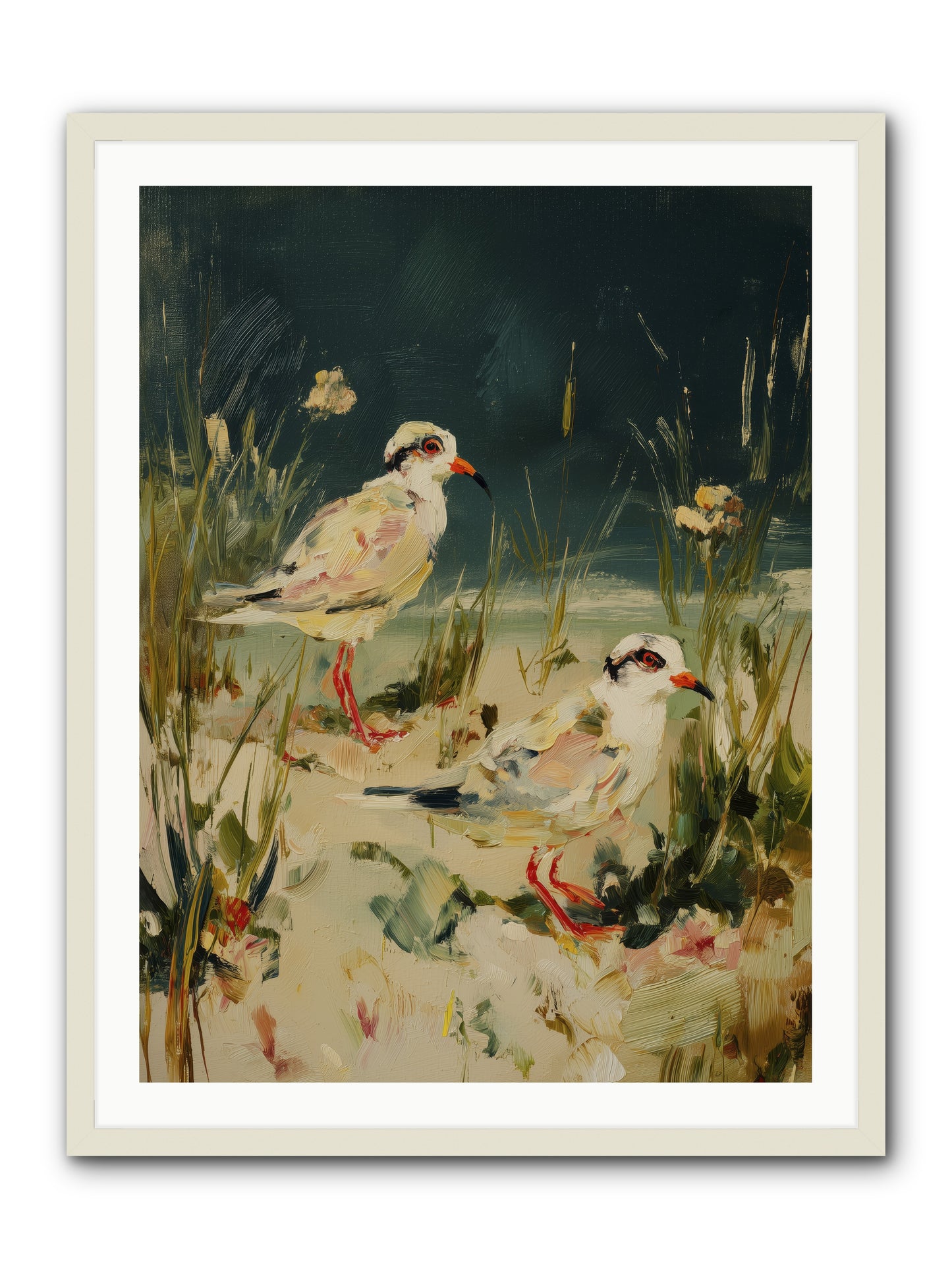 Hidden Treasure -- Framed Print - White 30x40