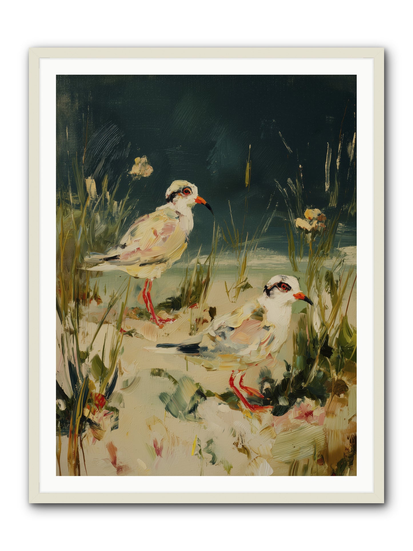 Hidden Treasure -- Framed Print - White 36x48