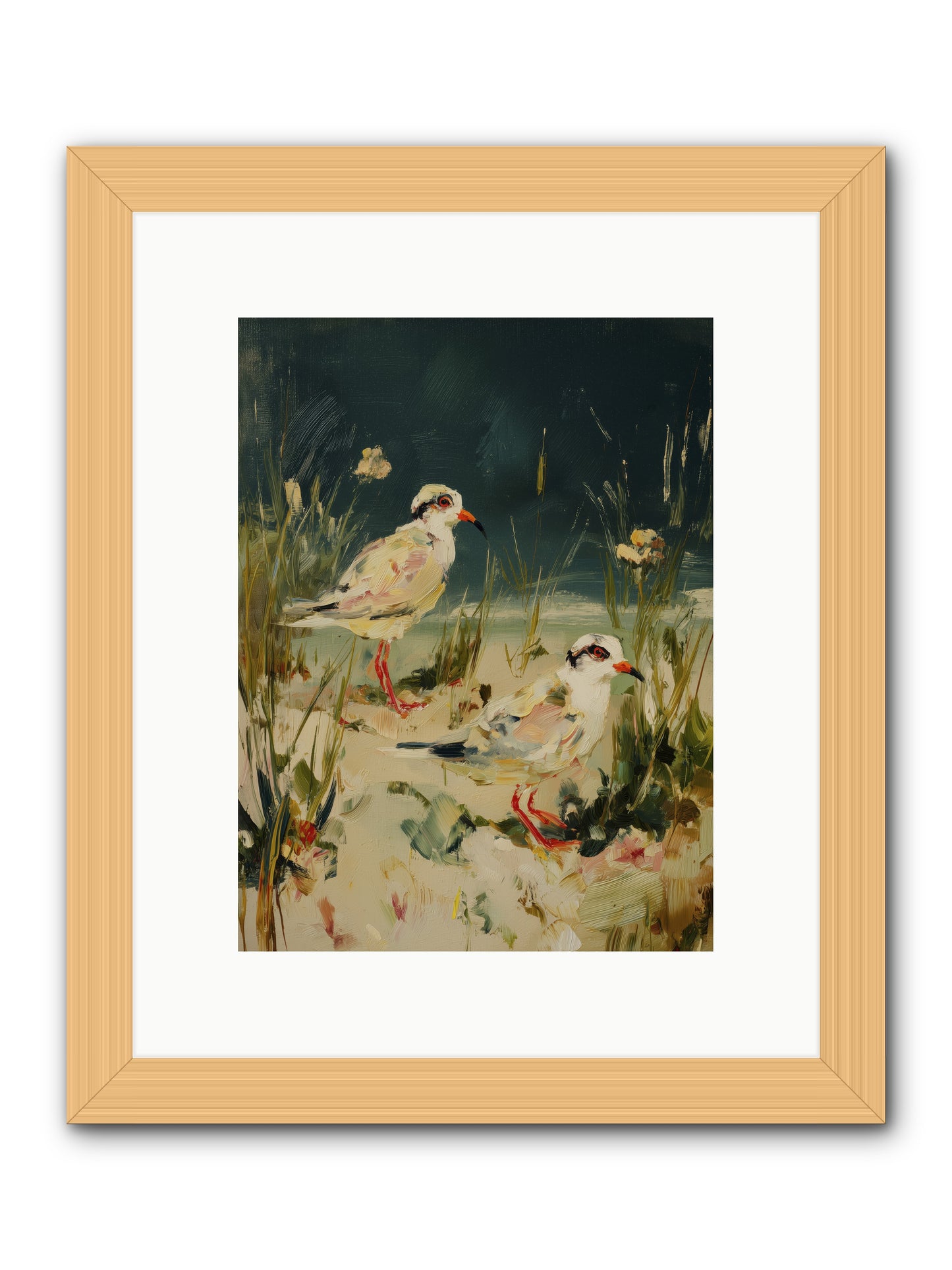 Hidden Treasure -- Framed Print - Natural 9x12