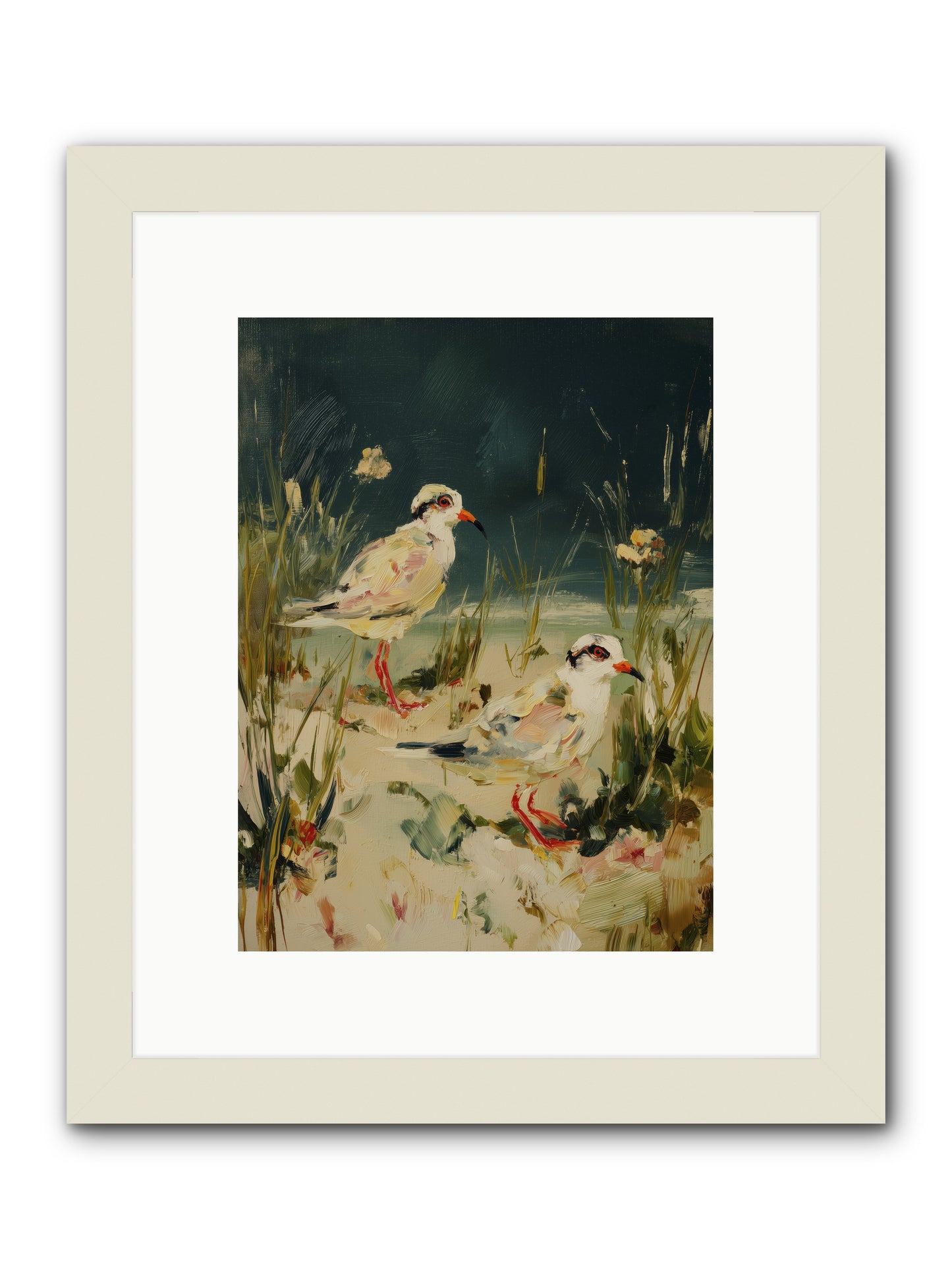 Hidden Treasure -- Framed Print - White 9x12