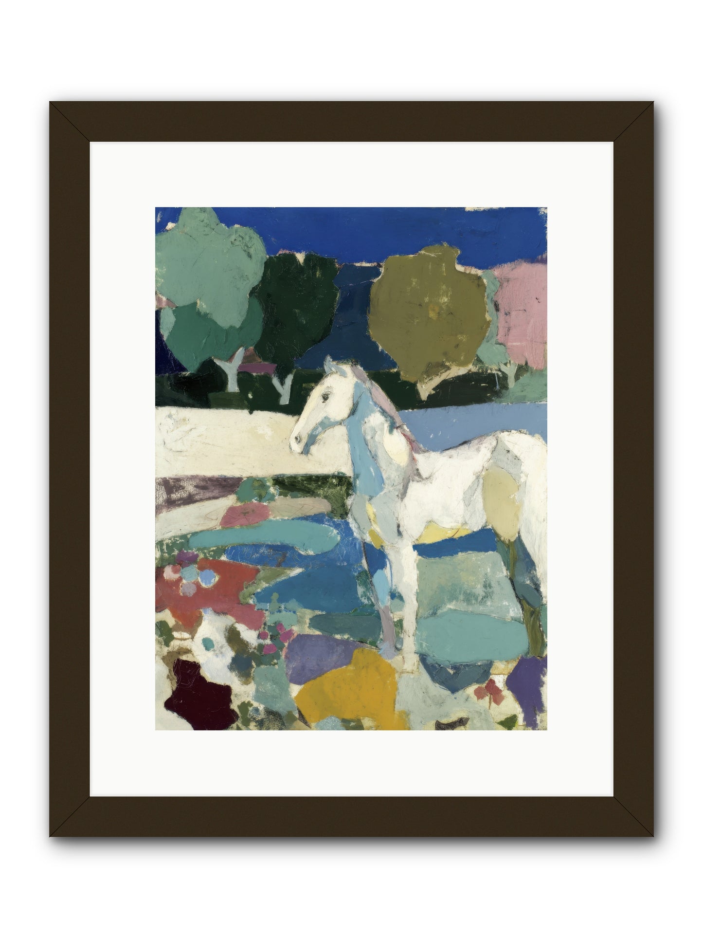 Hidden Valley -- Framed Print - Black 12x16
