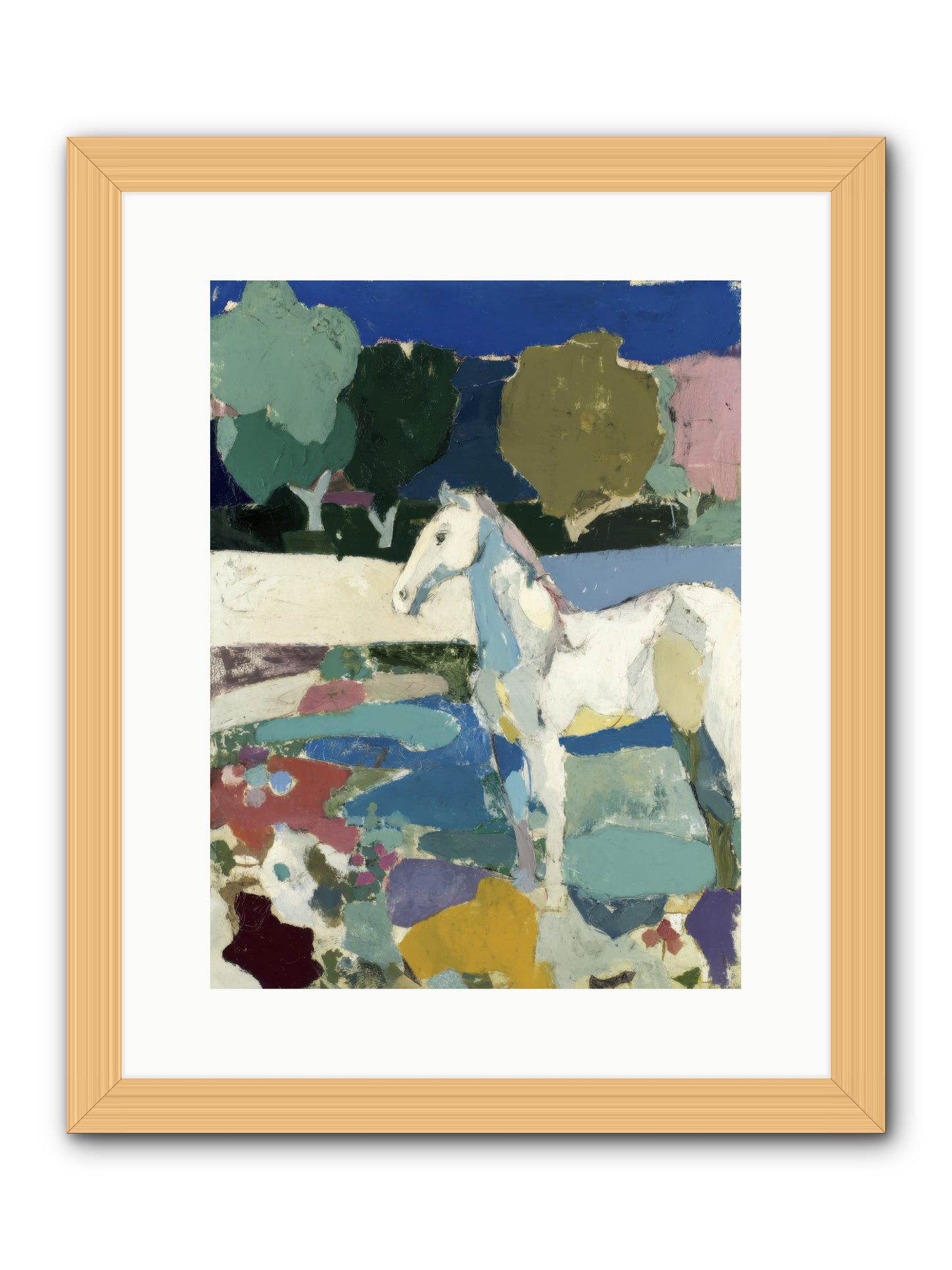 Hidden Valley -- Framed Print - Natural 12x16