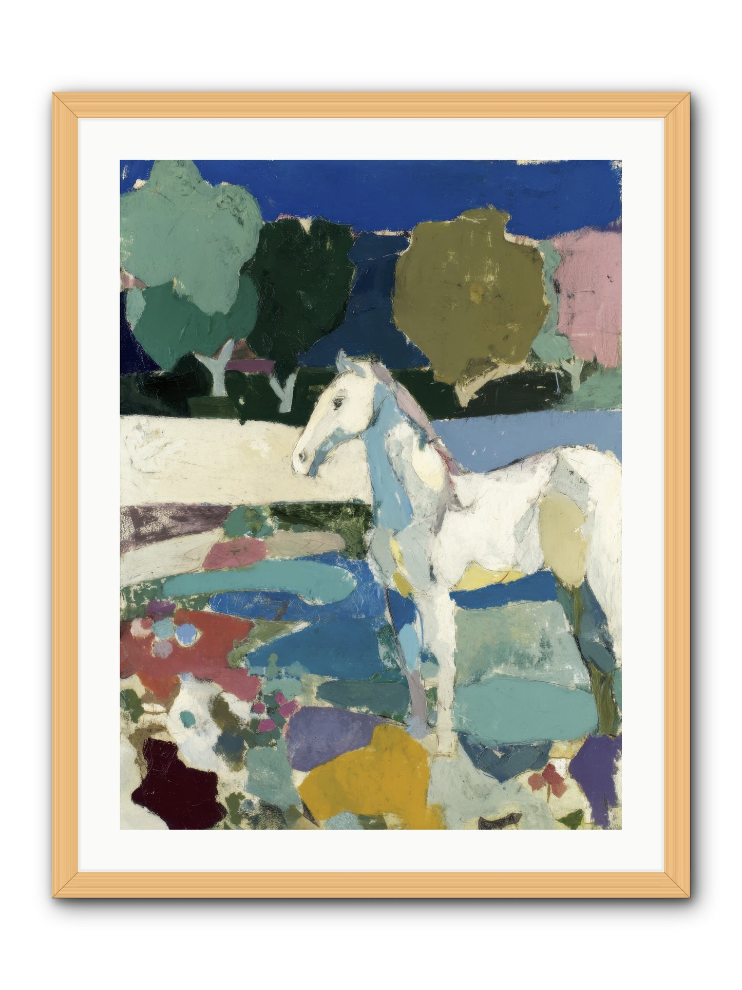 Hidden Valley -- Framed Print - Natural 24x32