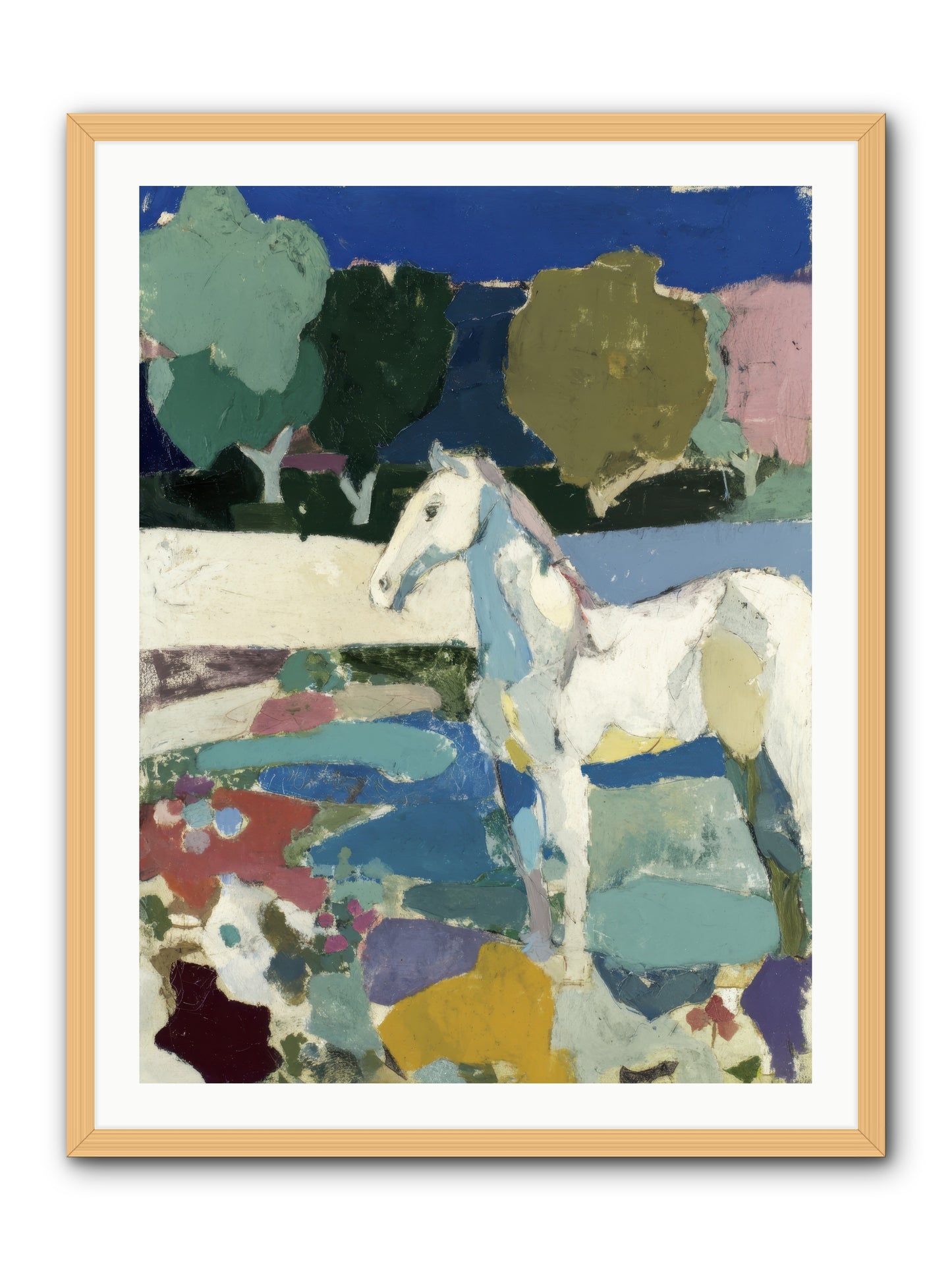 Hidden Valley -- Framed Print - Natural 30x40