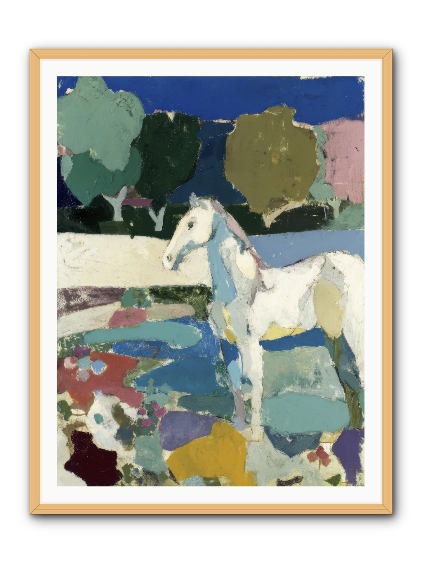 Hidden Valley -- Framed Print - Natural 36x48