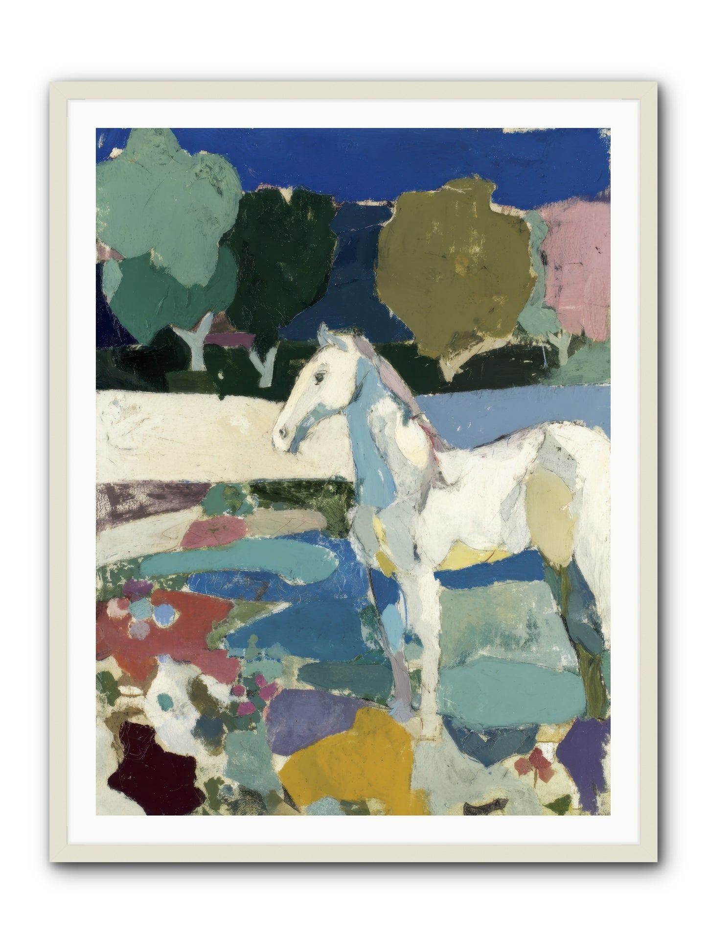 Hidden Valley -- Framed Print - White 36x48