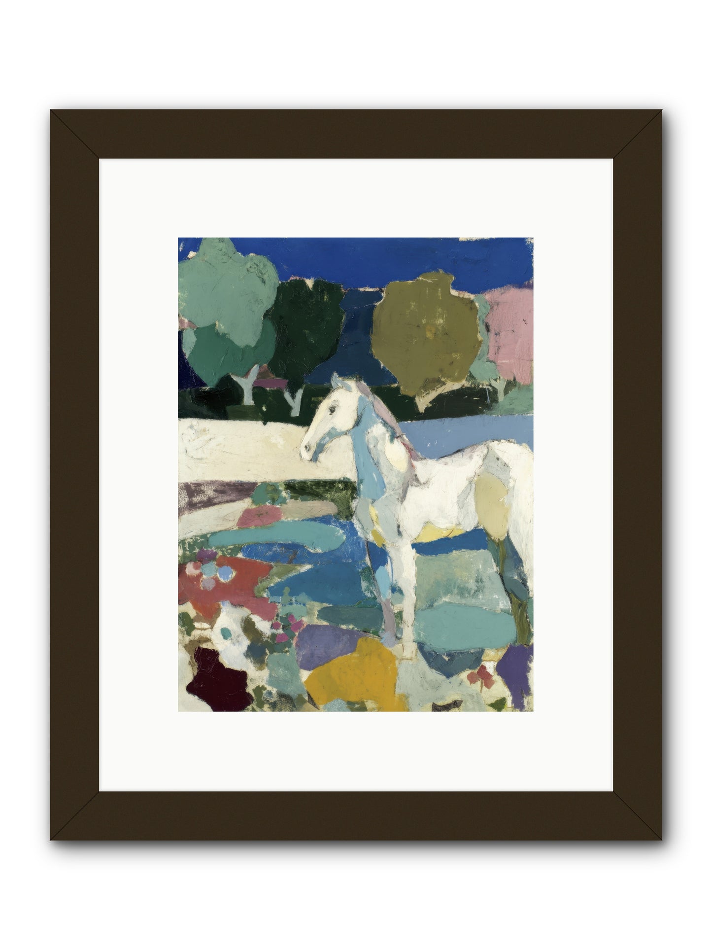Hidden Valley -- Framed Print - Black 9x12