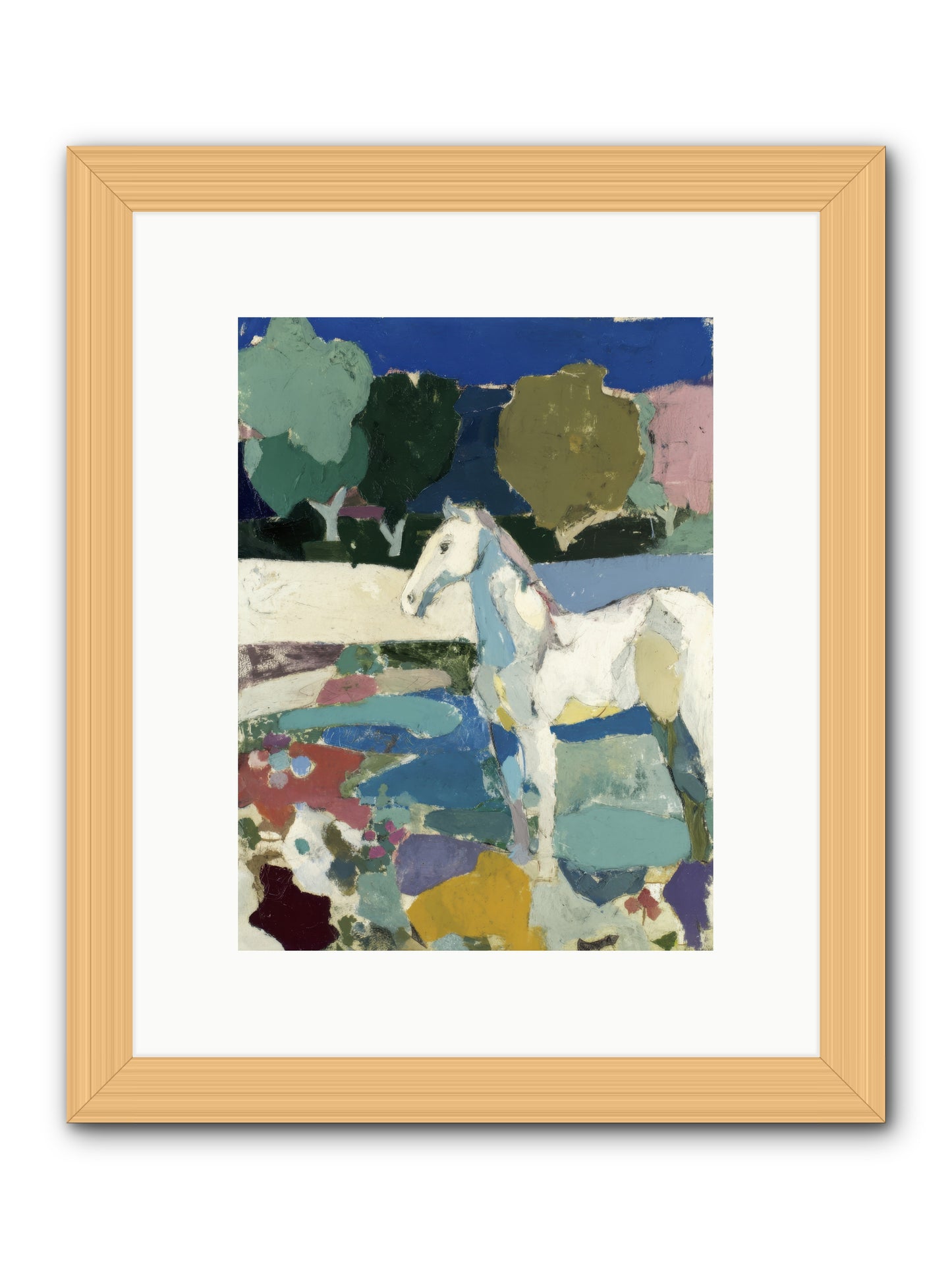 Hidden Valley -- Framed Print - Natural 9x12