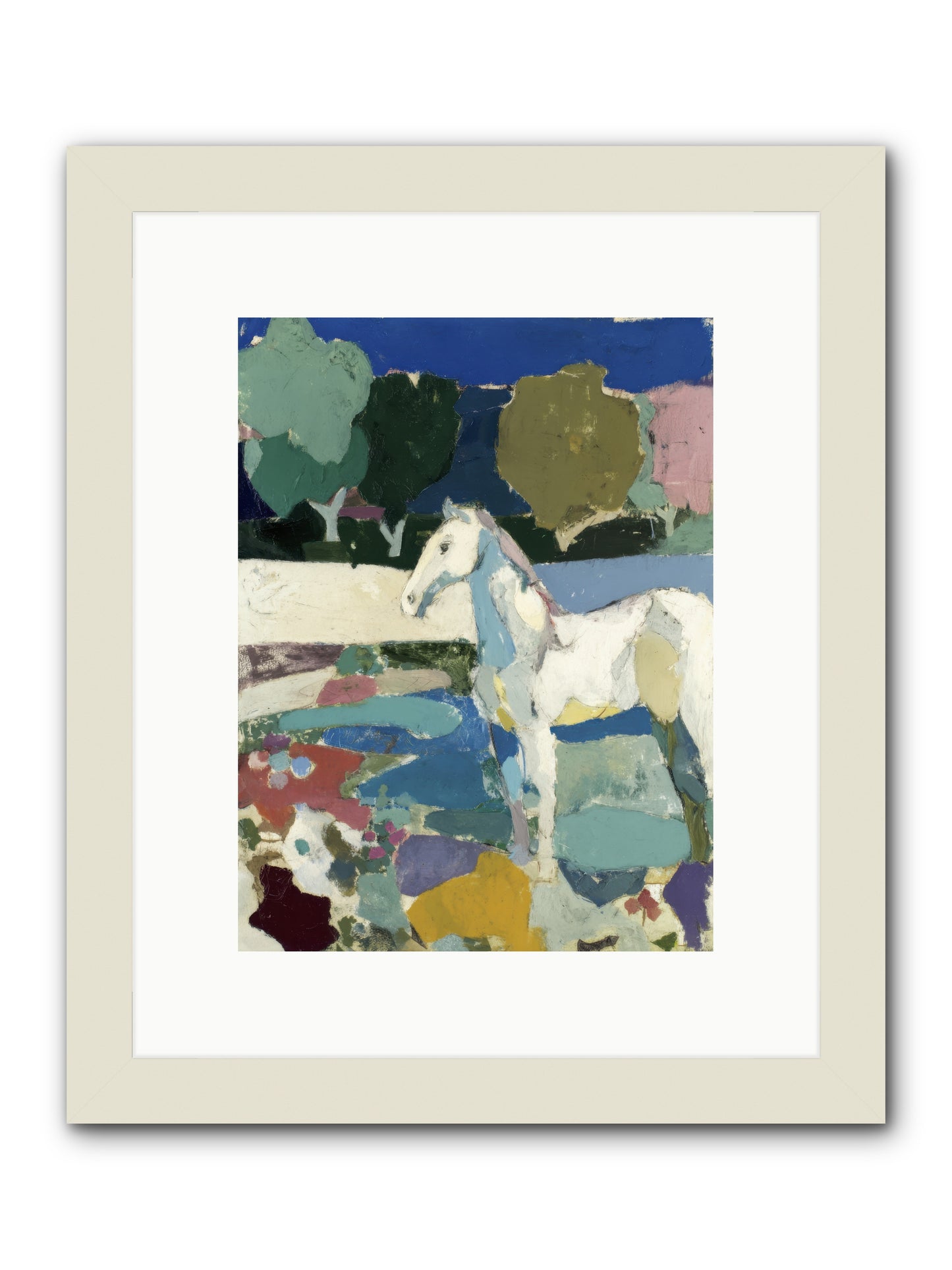 Hidden Valley -- Framed Print - White 9x12