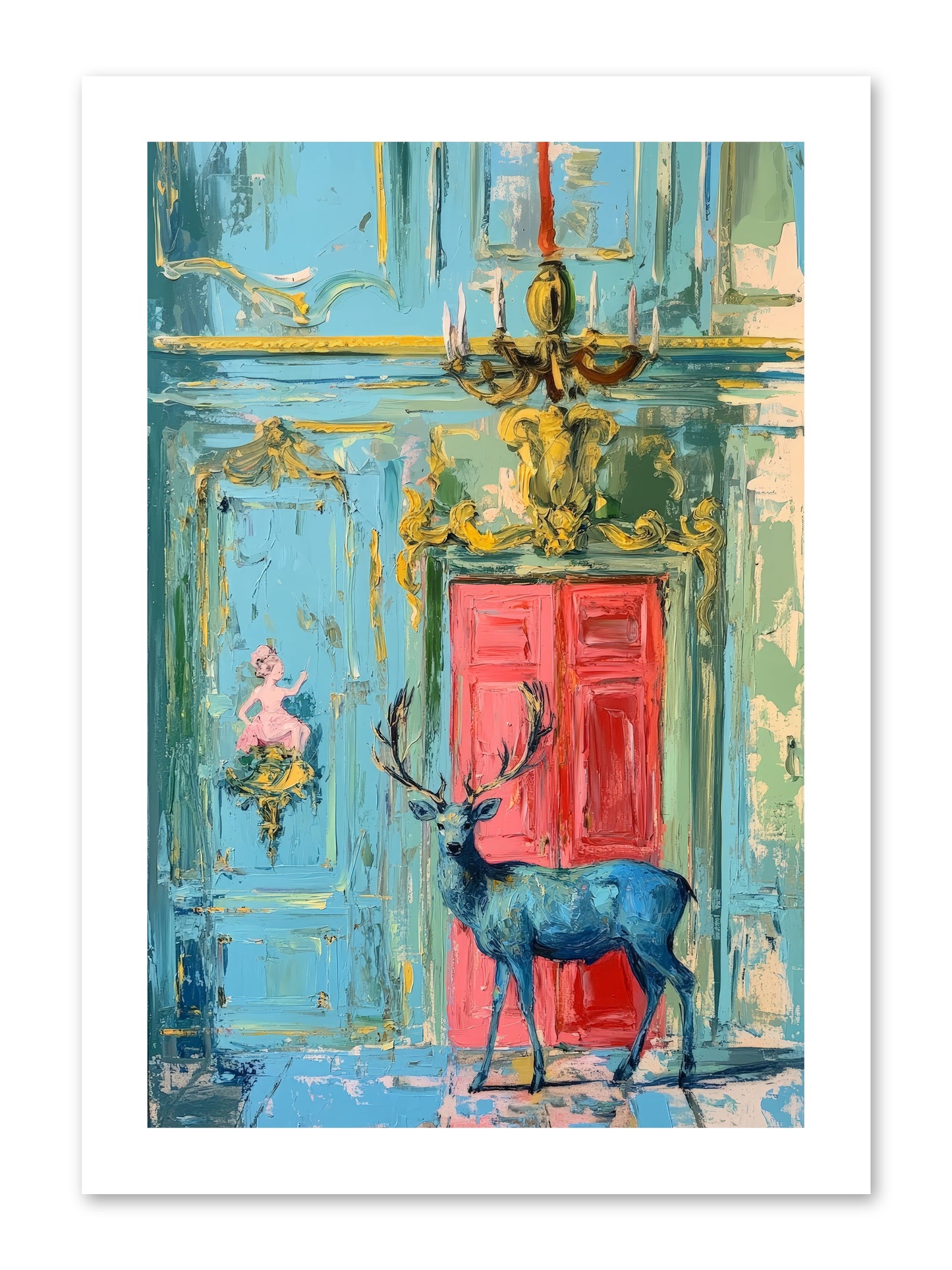 Highland Wanderer -REZ  -- Loose Canvas Print 10x15