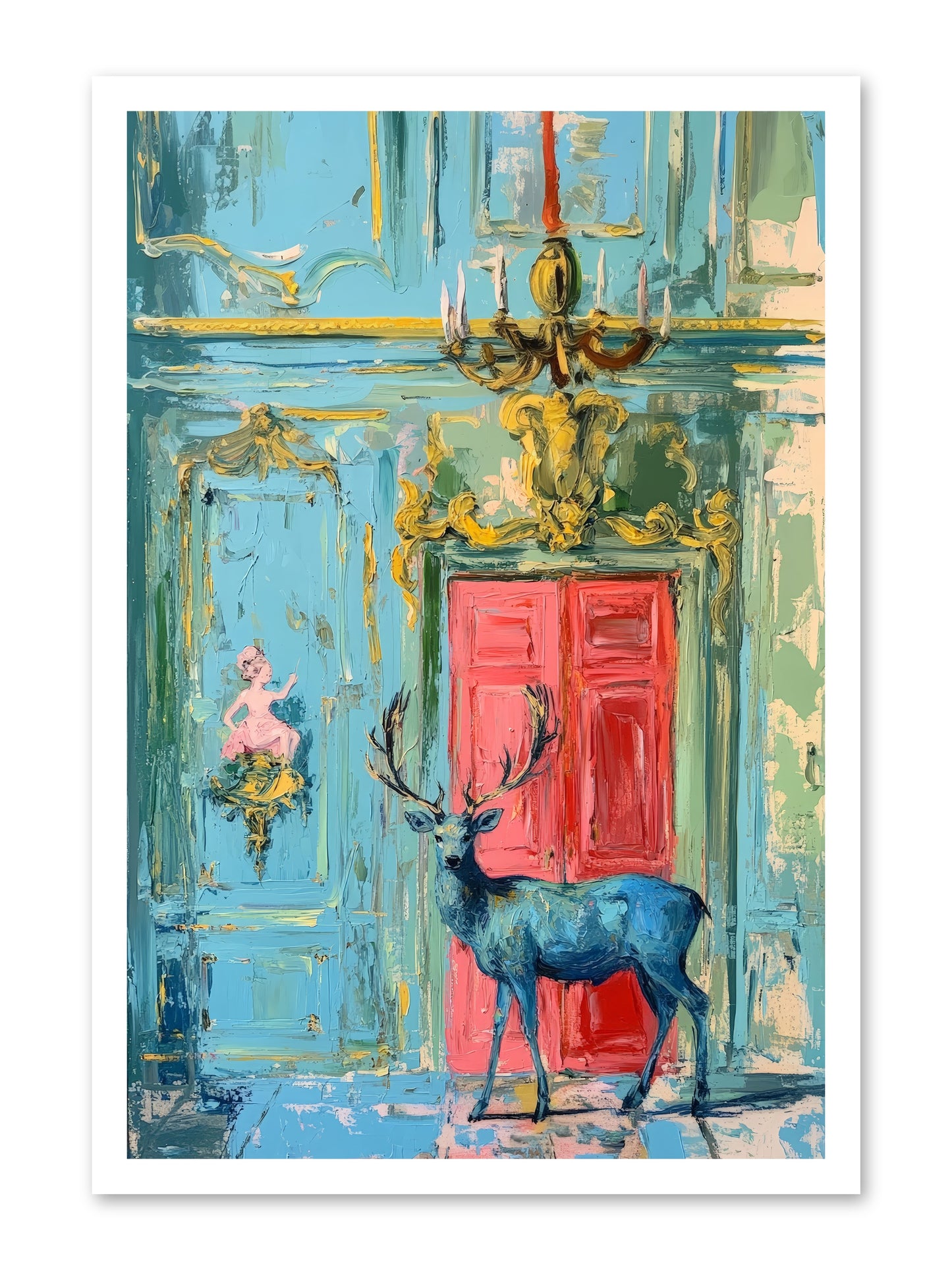 Highland Wanderer -REZ  -- Loose Canvas Print 20x30